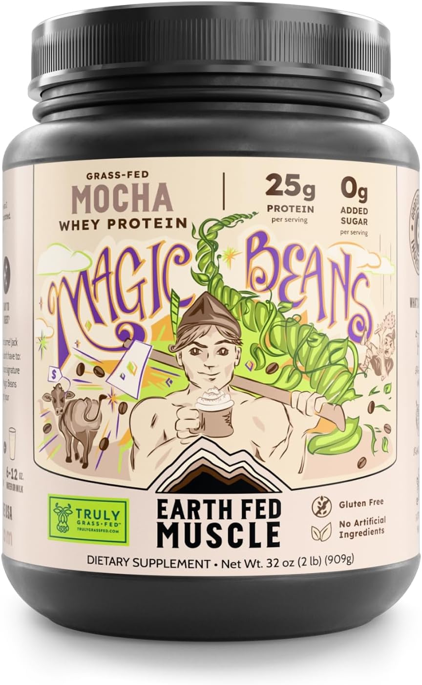 Earth Fed Muscle Whey Back Vanilla Irish Grass Fed Whey Protein Isolate | 25g protein per scoop, Third-Party Certified. Smooth vanilla, zero artificial sweeteners. Cold-processed in Ireland.