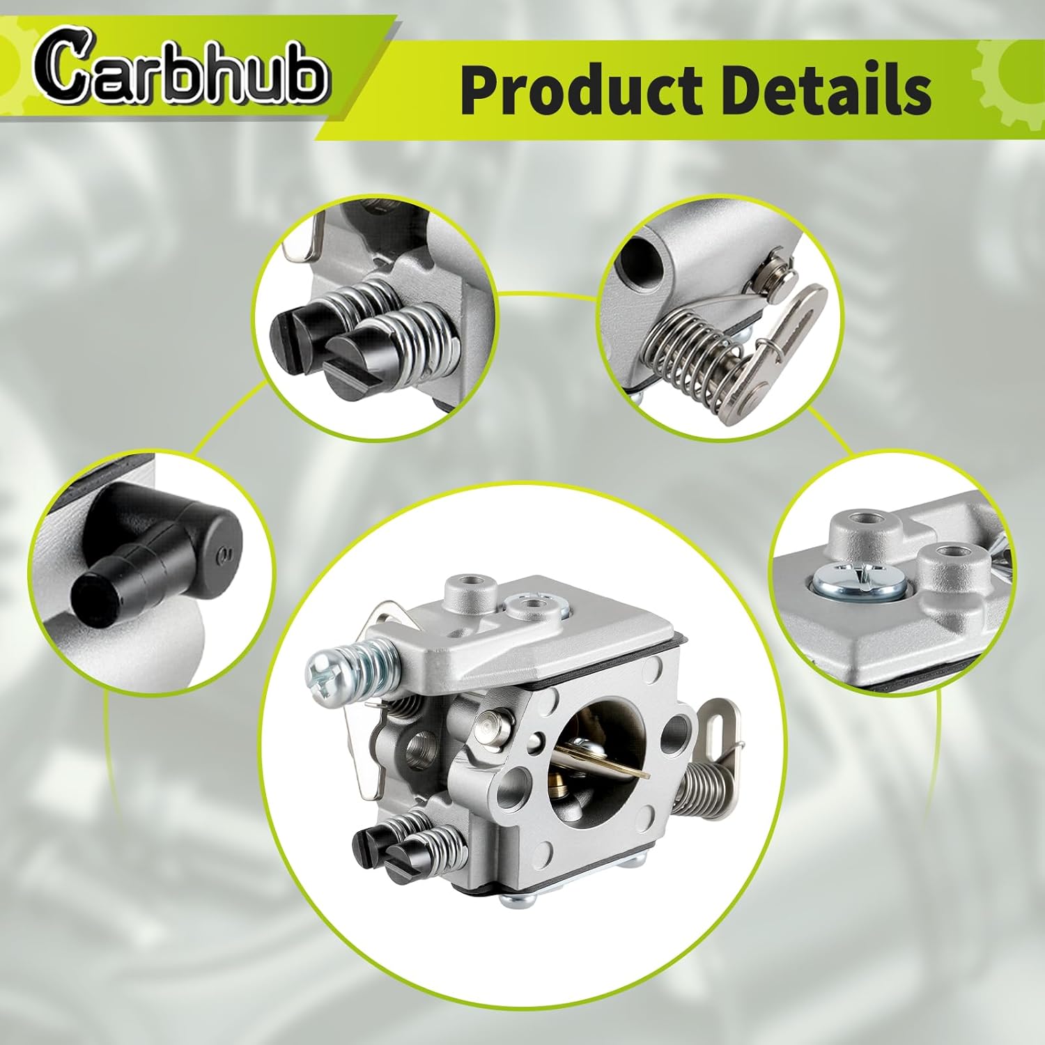 Carbhub Carburetor for Stihl 021 023 025 MS210 MS230 MS250 Chainsaw Carb with 1123 160 1650 Air Filter Ignition Coil Fuel Line Tune Up Kit Replace
