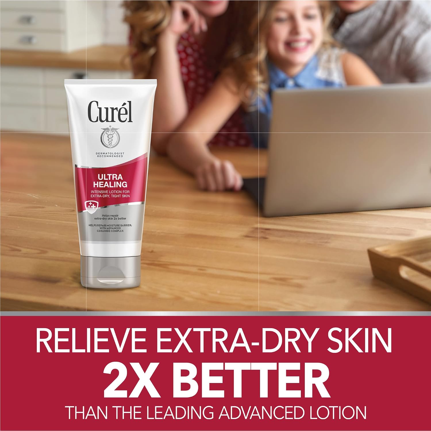 Curel Ultra Healing Intensive Fragrance-Free Lotion For Extra-Dry Skin, Dermatologist Recommended, Ideal for Sensitive Skin, Cruelty Free, Paraben Free, 20 Oz | Repairs Moisture Barrier, Ceremides, Dry & Sensitive Skin, Eczema-Prone, Dermatologist Recomm…