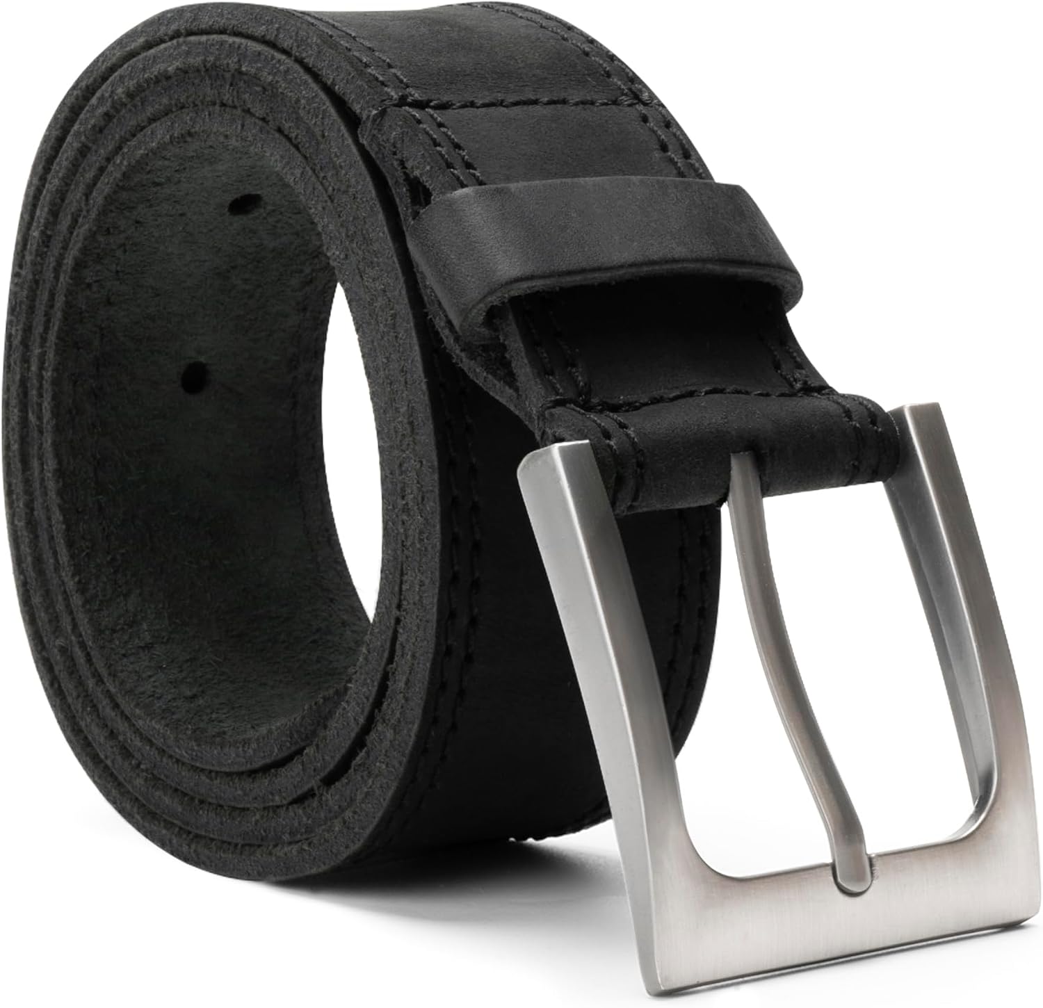 Hide & Drink Rugged Full Grain Leather Belt - Durable Men's Belt for Jeans, Western, Casual & Dress, Mens Belts for Men
