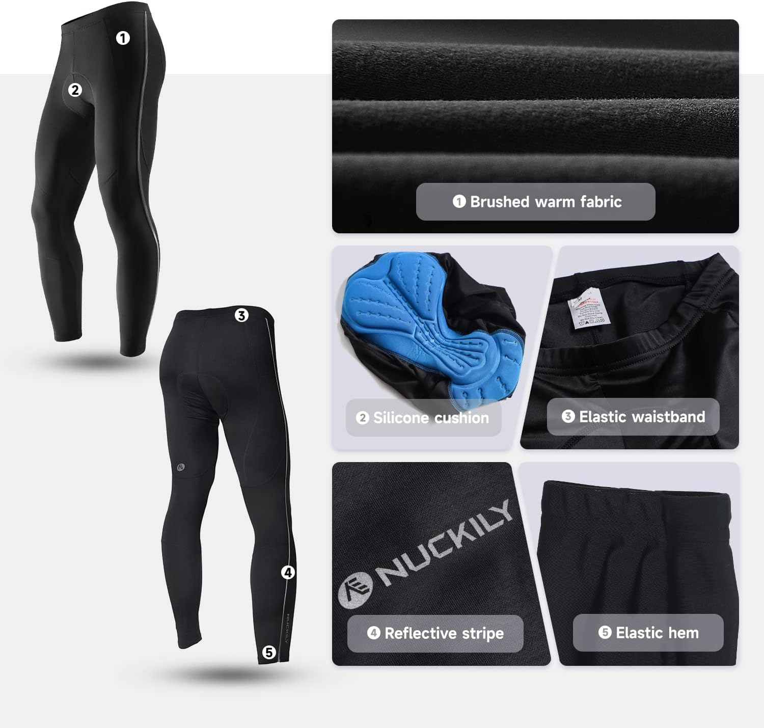 Mens Cycling Suit Windproof Winter Thermal Fleece Sportswear Clothing Set Riding Jersey Jacket & 3D Padded Pants Trousers