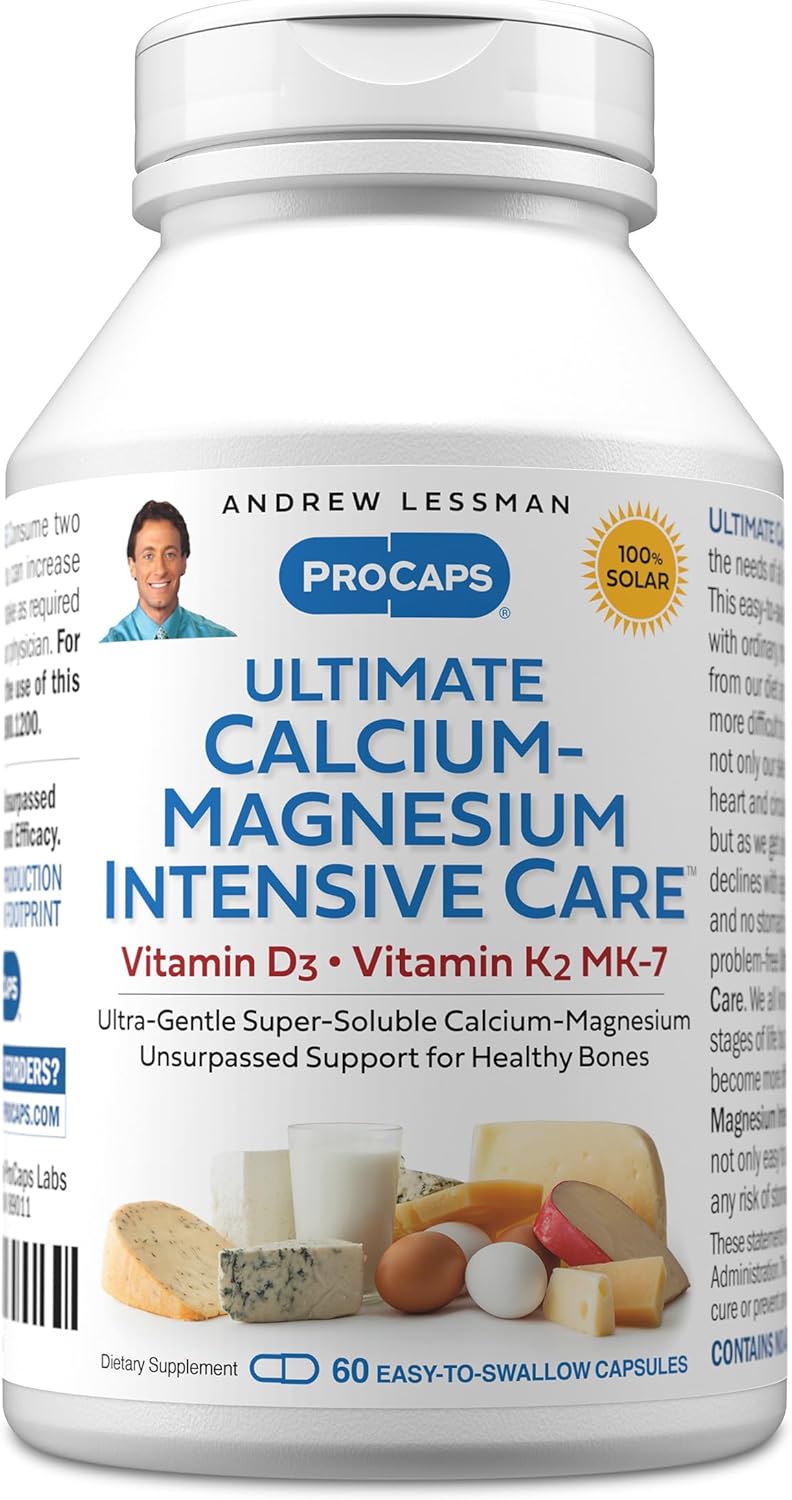 ANDREW LESSMAN Calcium-Magnesium Intensive Care K2 MK7-360 Caps