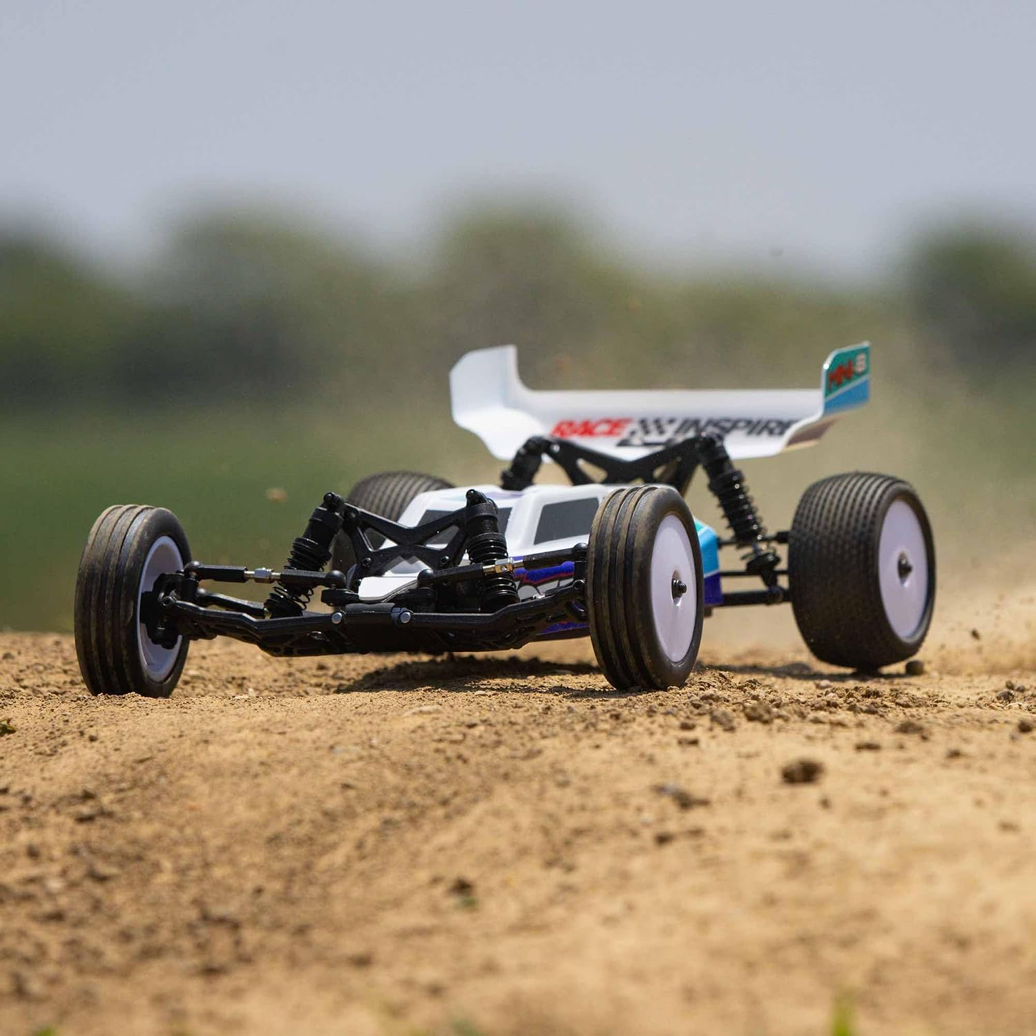 Losi 1/16 Mini-B 2 Wheel Drive Buggy Brushless RTR Blue LOS01024T2