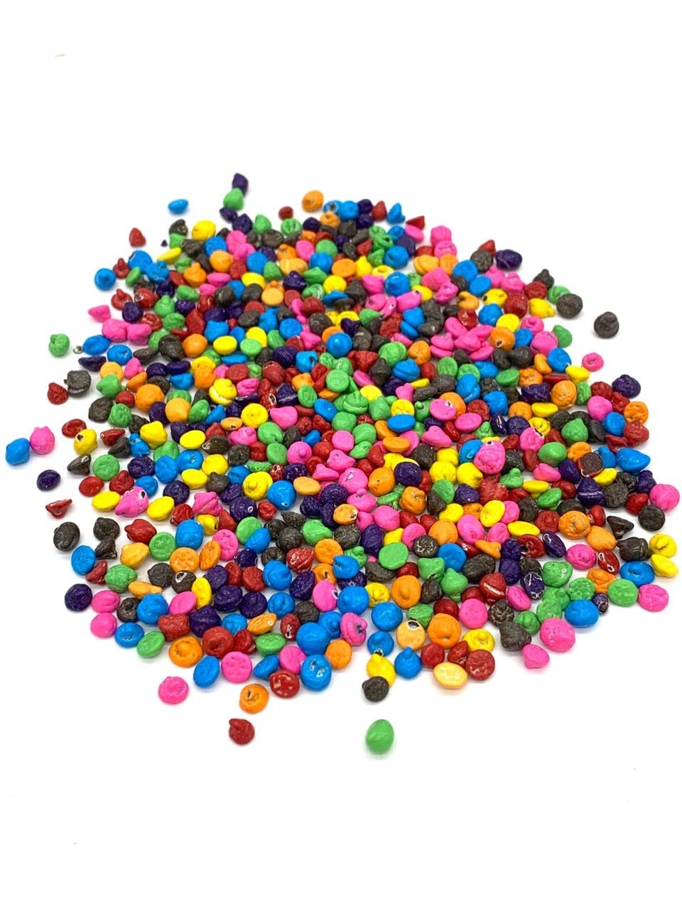 Rainbow Candy Coated Chocolate Chips, Bulk Size (1 lb. Resealable Zip Lock Stand Up Bag)