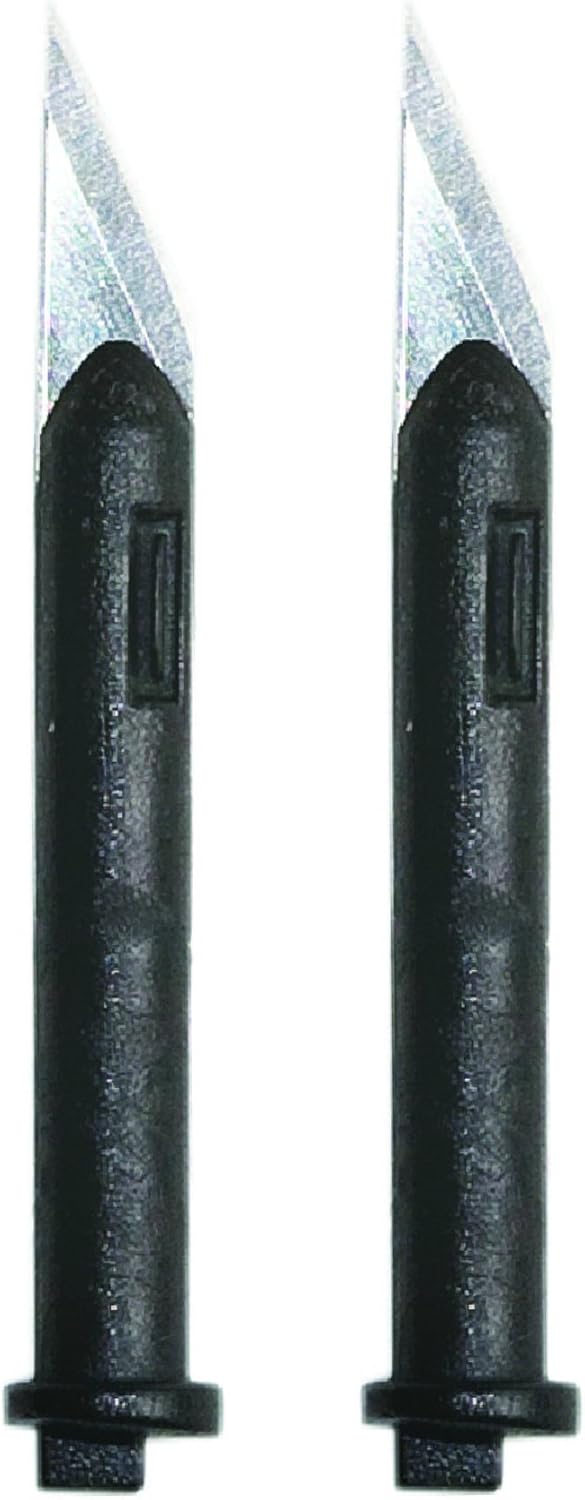 Excel Blades Executive Retractable Hobby Blade, 2 Pack, American Made Replacement Craft Knife Blades