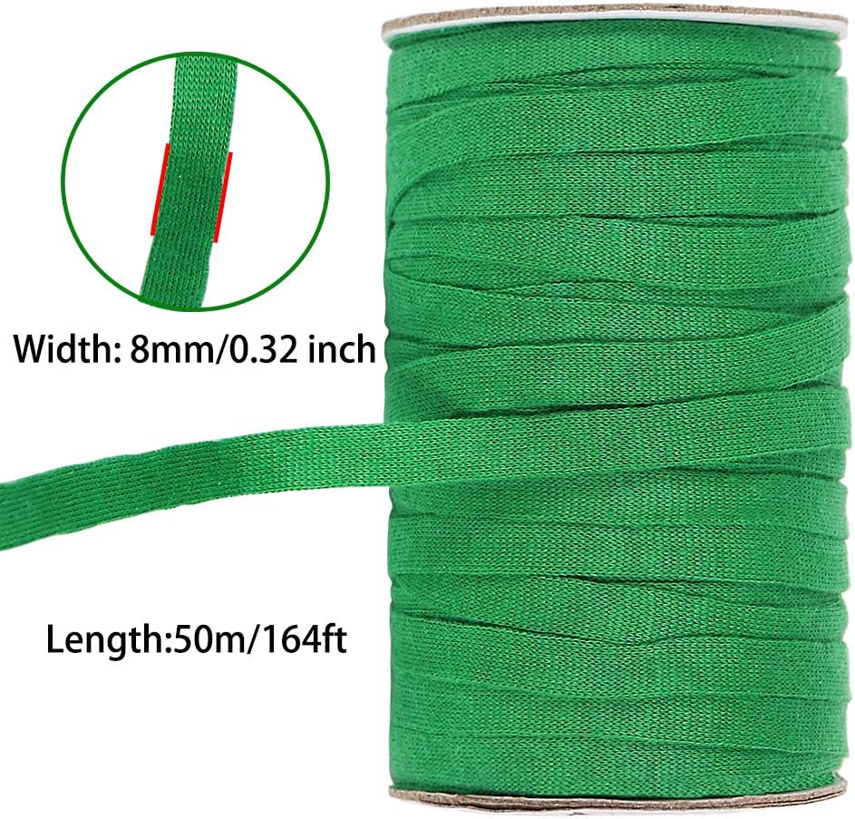 Shintop Plant Ties, 164 Feet 8mm Green Garden Twine for Tomato