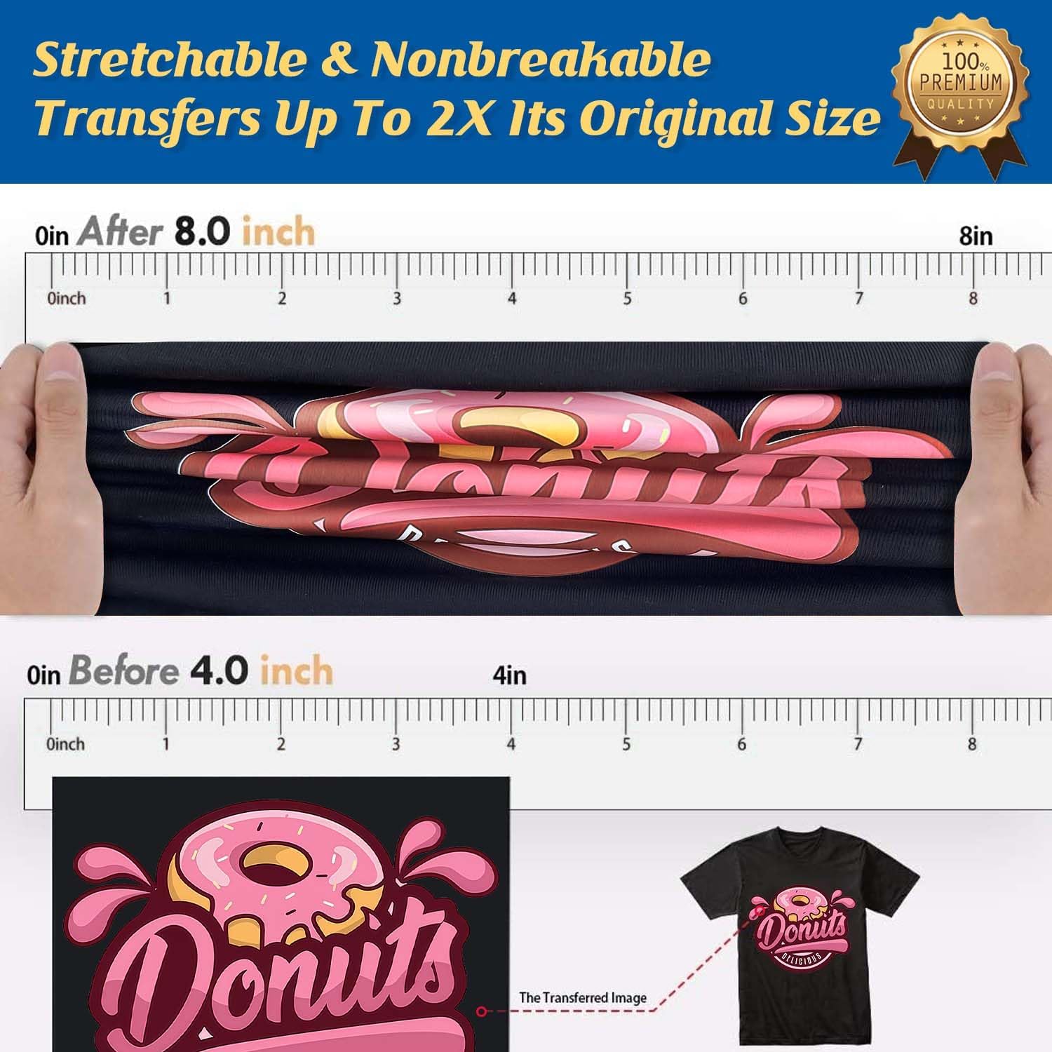 TransOurDream Heat Transfer Paper for T Shirts (20 Sheets