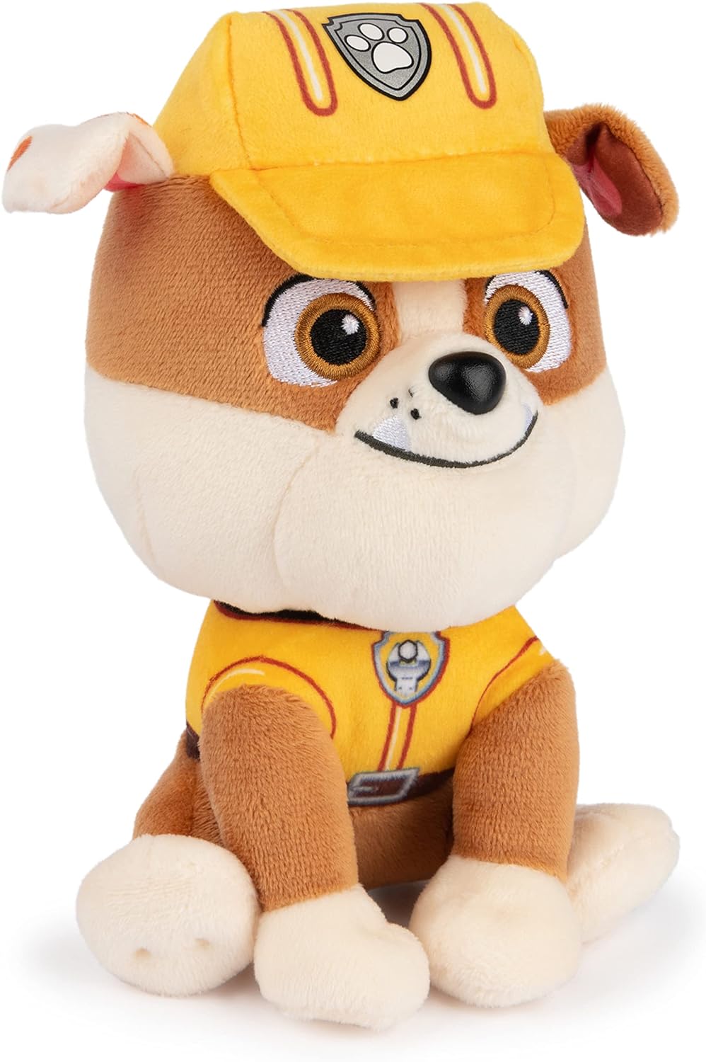 GUND PAW Patrol Rubble 6-Inch Plush Toy, Stuffed Animal for Ages 1+