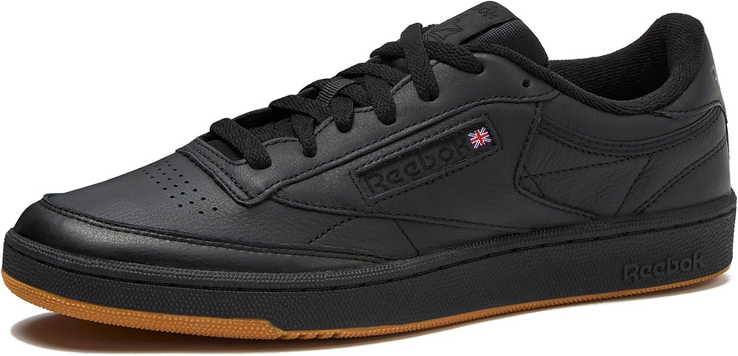 Reebok Club C 85 Mens Tennis Shoes, Casual Fashion White Sneakers for Men