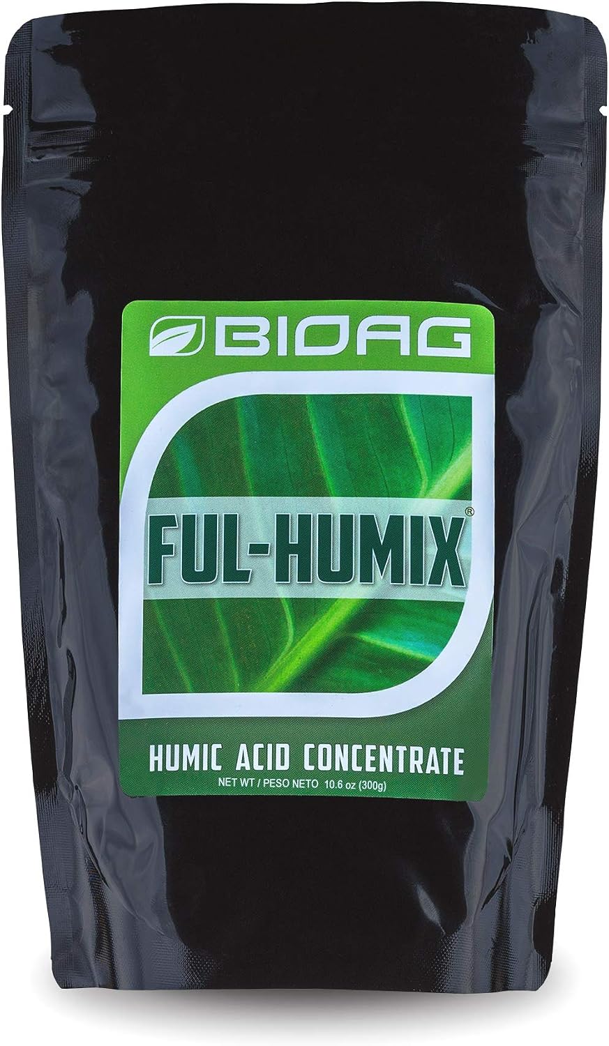 BIOAG Ful-Humix Organic Humic Acid Soil Dry Amendment, Increases Yield, Nutrient Uptake for All Plants, Lawn (300 Grams)