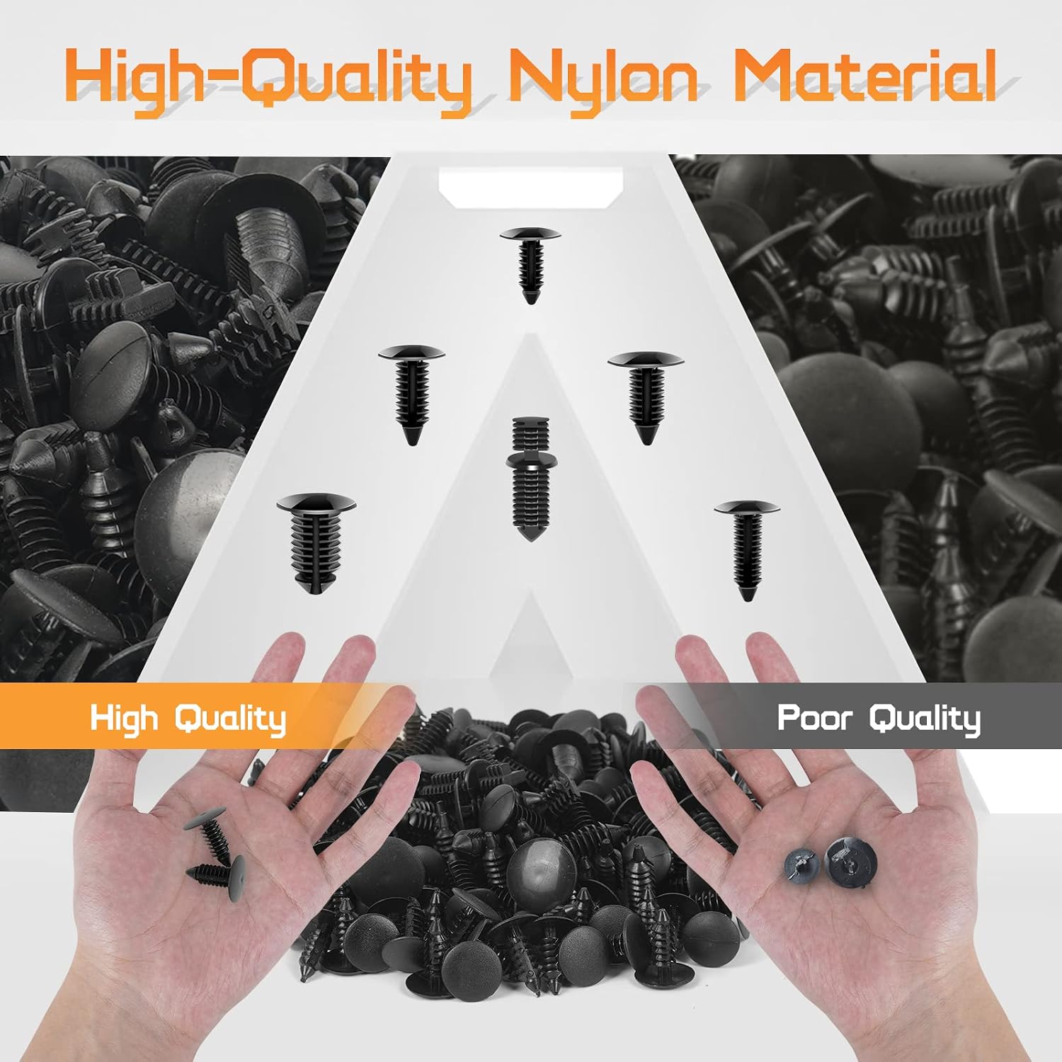 OTUAYAUTO 245 PCS Fender Clips Car Clips Bumper Plastic Rivets