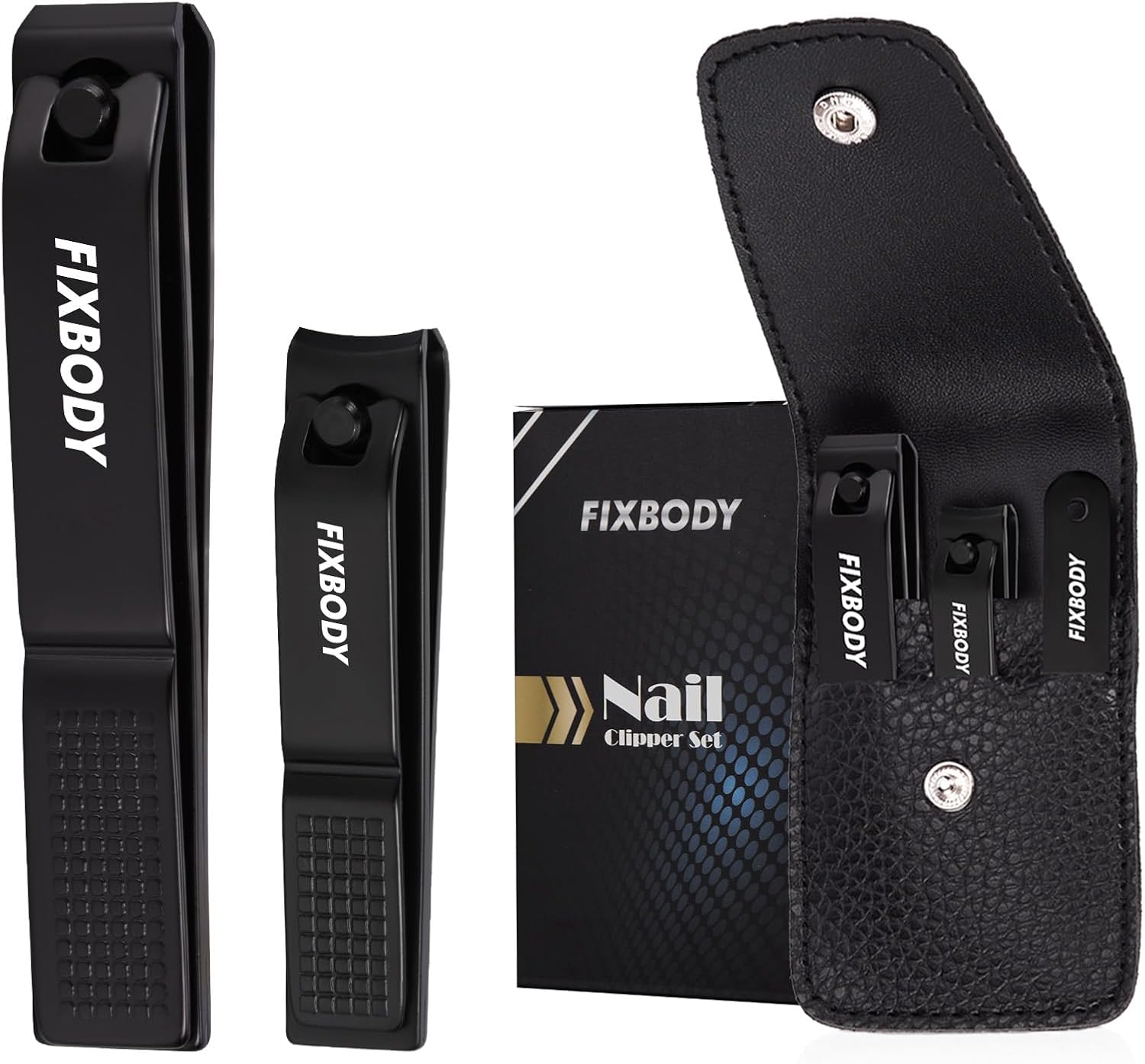 Nail Clipper Set, Christmas Stocking Stuffers for Men, Teen Boy, Husband, Dad | Gift Ideal for Boyfriend