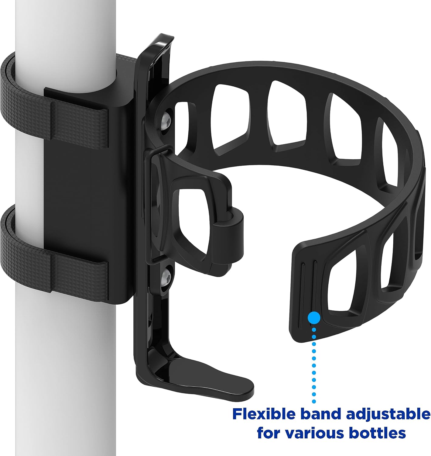 Zefal Pulse Expandable Water Bottle Bike Cage (Universal Mounting)