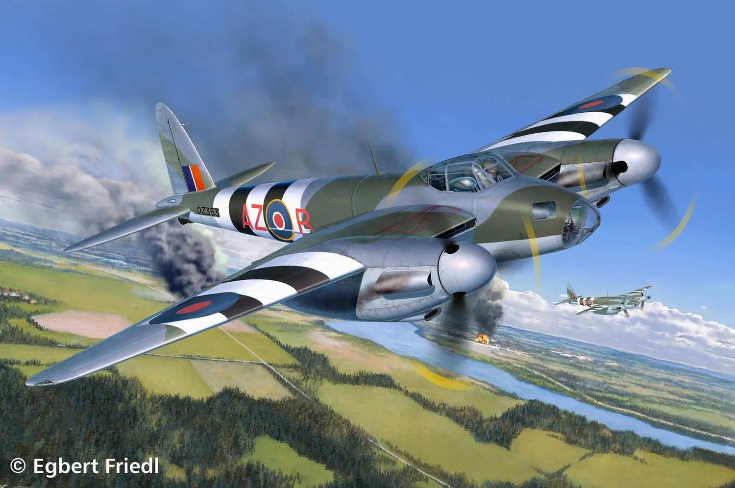 Revell 04758 De Havilland Mosquito Mk IV Airplane Kit