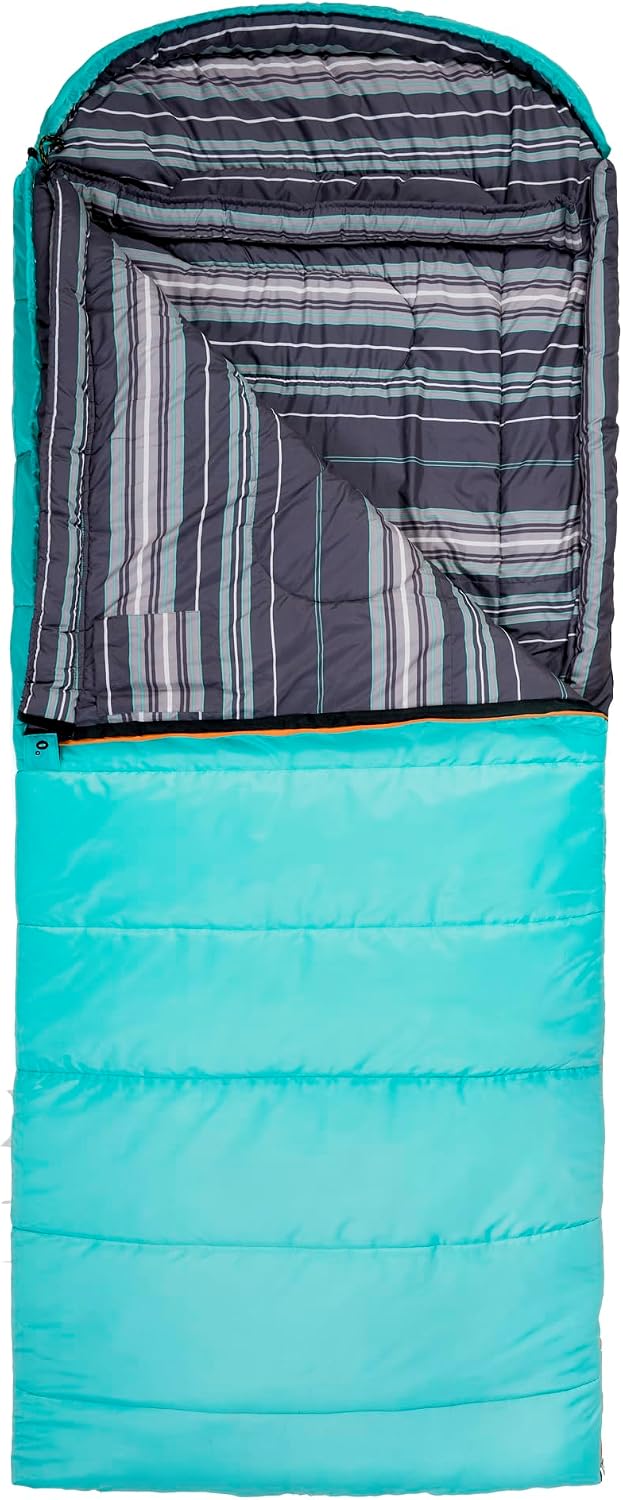 Teton Celsius Regular, 25F, 20F, 0F Degree Sleeping Bags, All Weather Bag for Adults and Kids, Camping Made Easy and Warm, Travel Sack Included