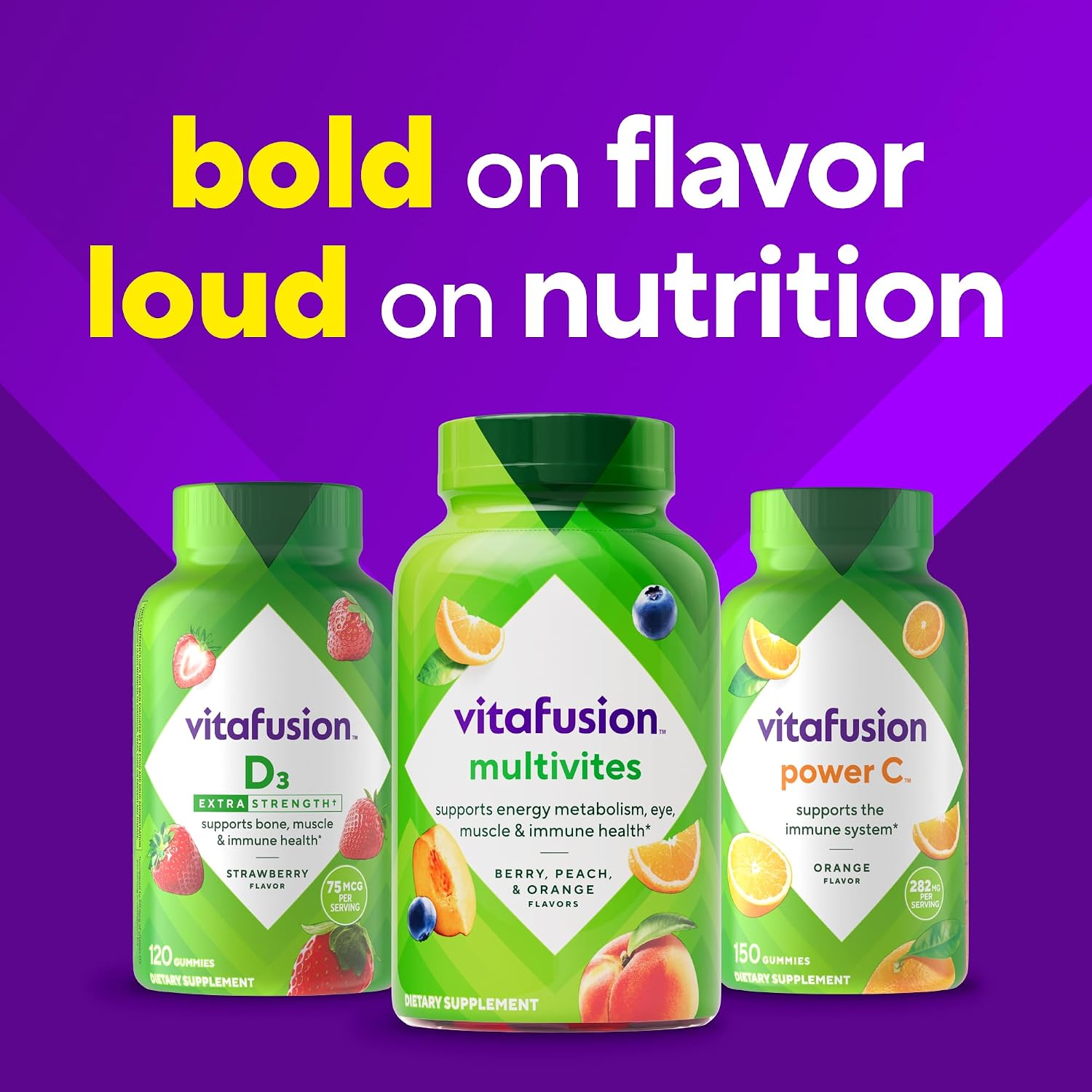 Vitafusion Multivitamin Gummies | 150 Multivites for Adult Men and Women