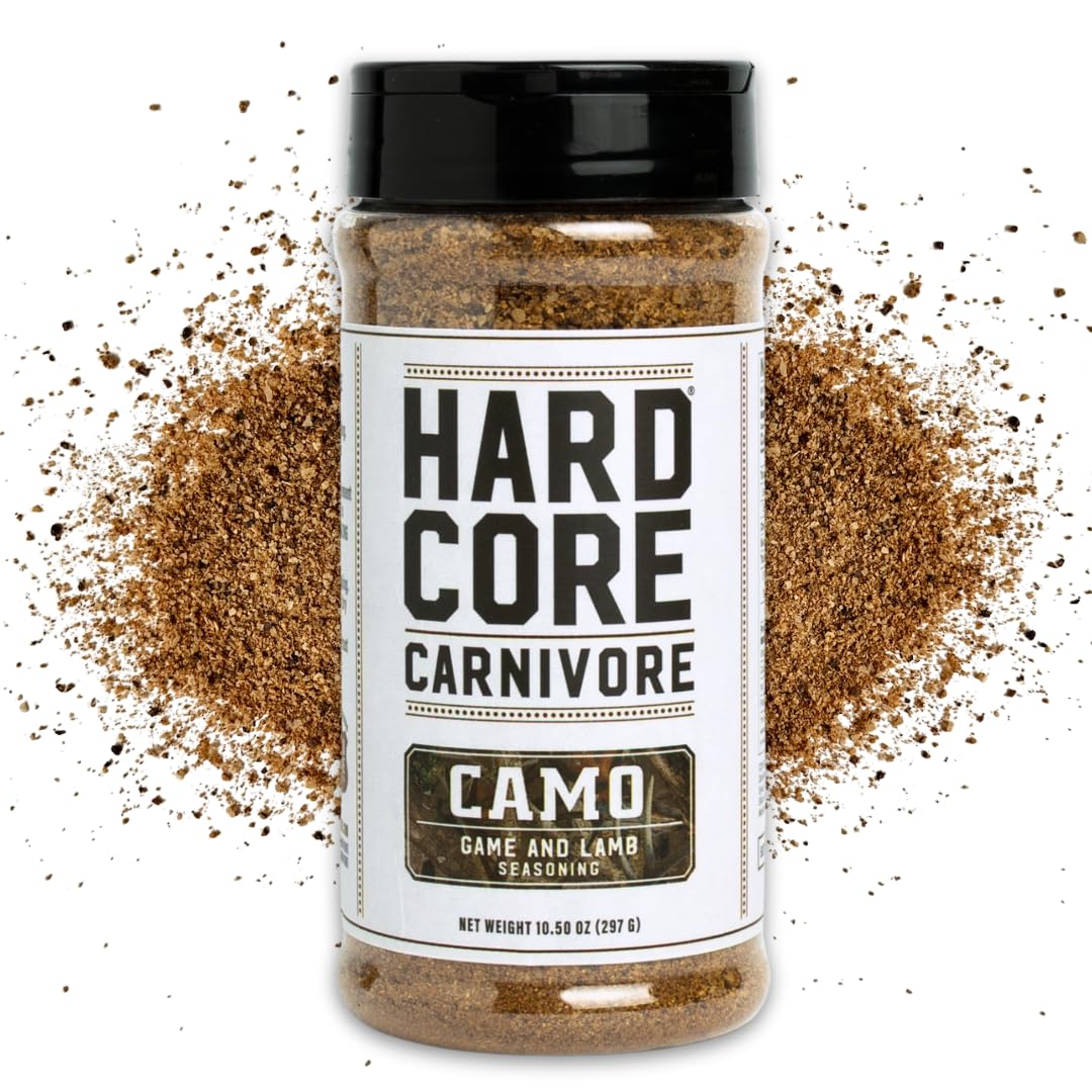 Hardcore Carnivore Black | All-Purpose Beef Seasoning Rub, 13oz Shaker