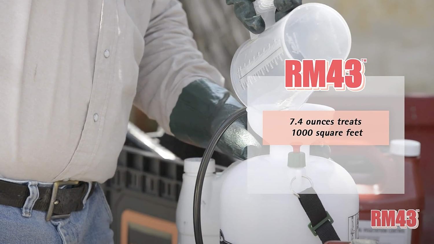 RM43 Concentrated Extended Control Weed Killer