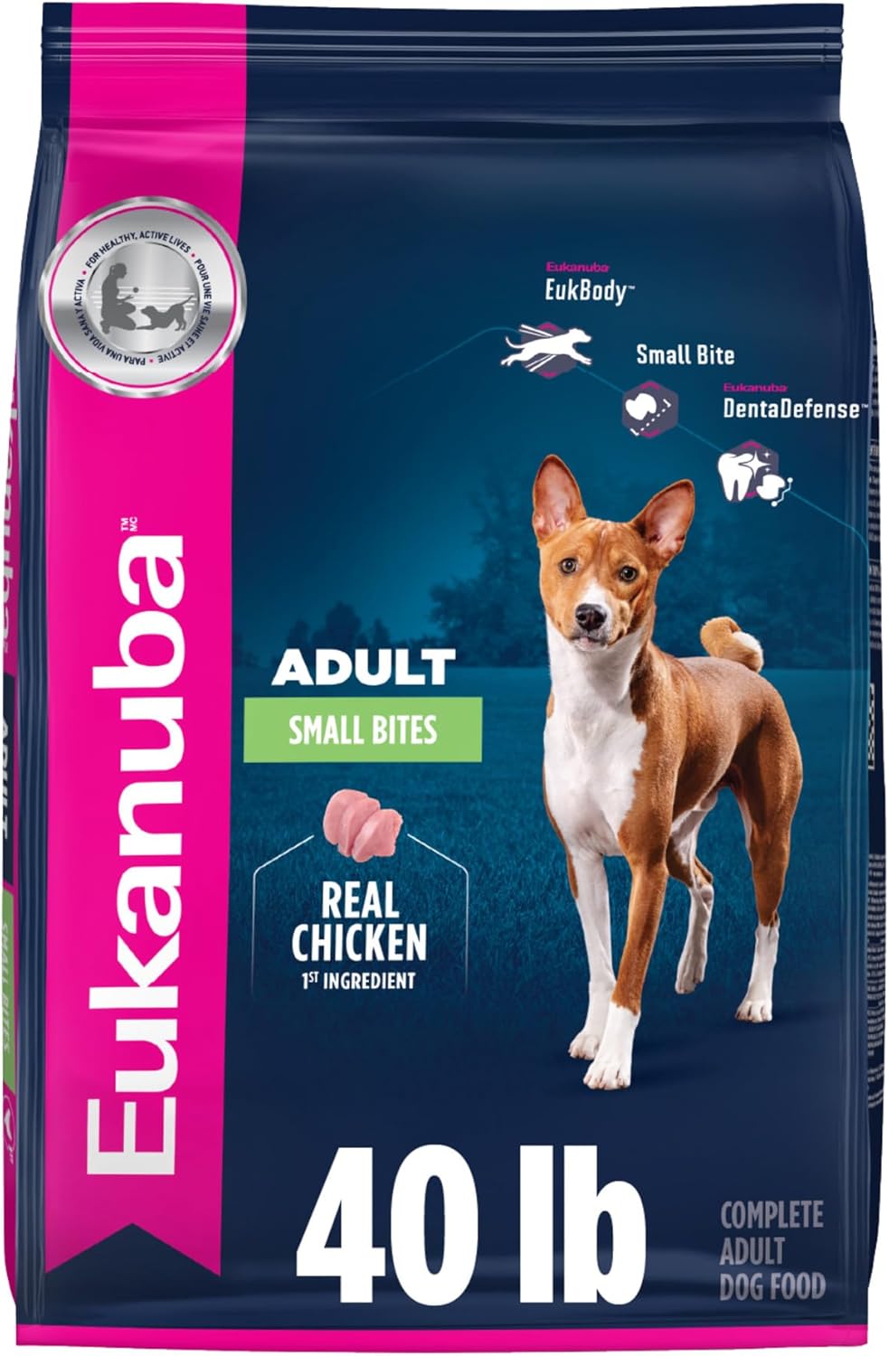 Eukanuba Adult Small Bites Dry Dog Food, 4.5 lb Bag