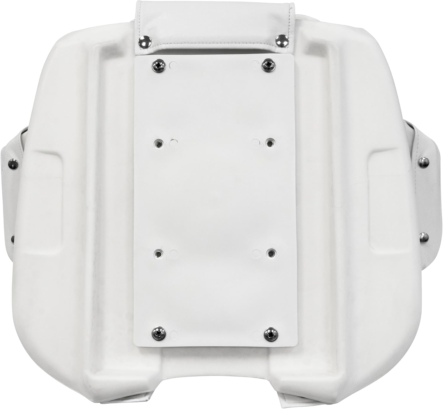 Wise 8WD1007-3-710 Captains Chair with Cushions and Mounting Plate, White