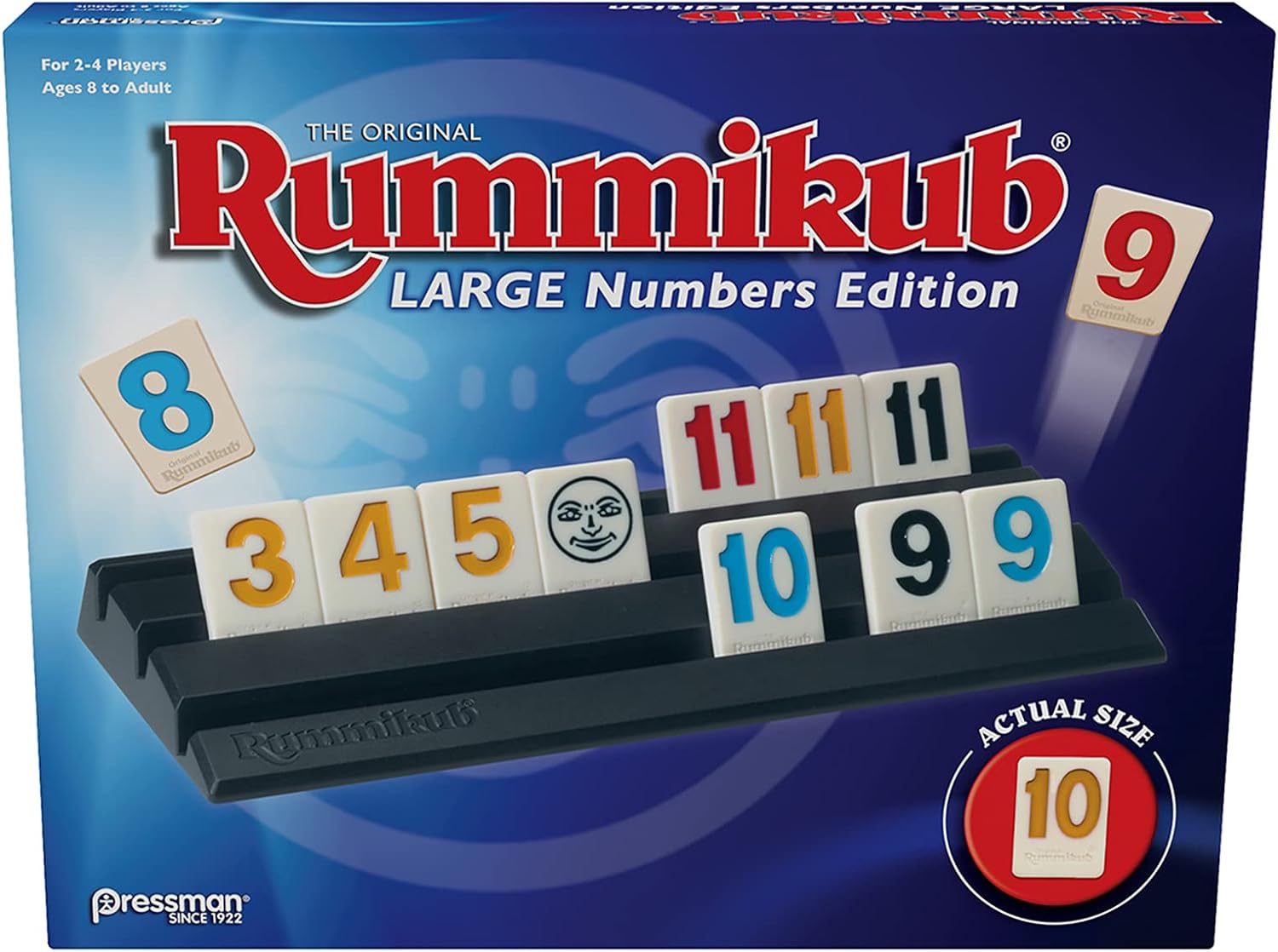 Pressman Rummikub Large Numbers Edition - The Original Rummy Tile Game