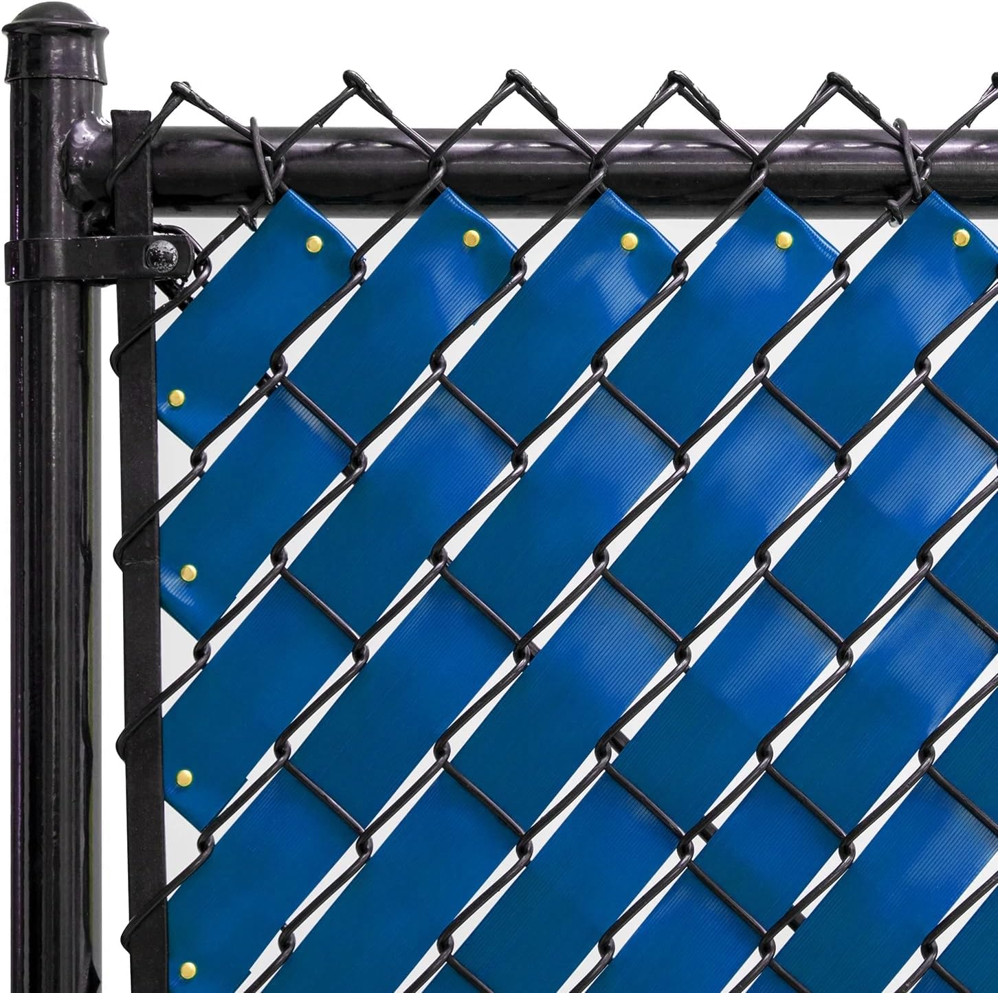 Chain Link Fence Privacy Tape 250 ft (40 SqFt) (Arctic White) | Gardening, Outdoor Wall, Balcony, Patio, Yard, Injury Prevention, Safety Fence Cover for Dog, Other Pet Hedge Slats