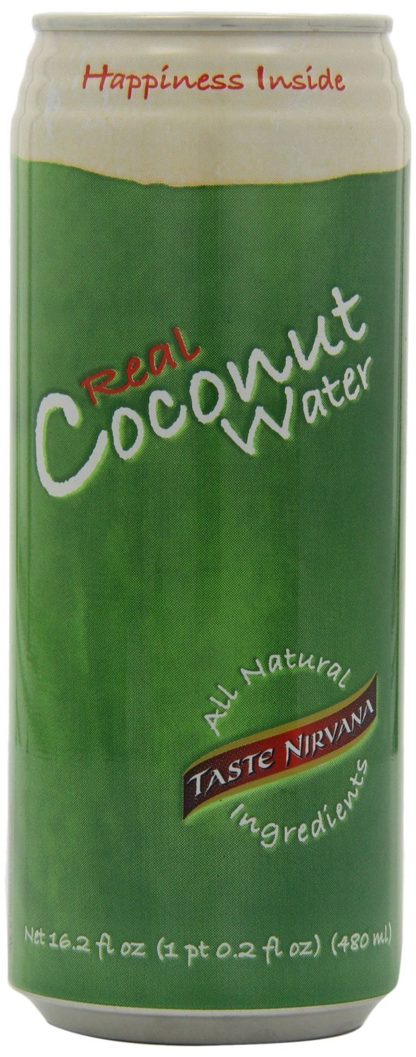 Taste Nirvana Real Coconut Water, 16.2-Ounce (36 pack)
