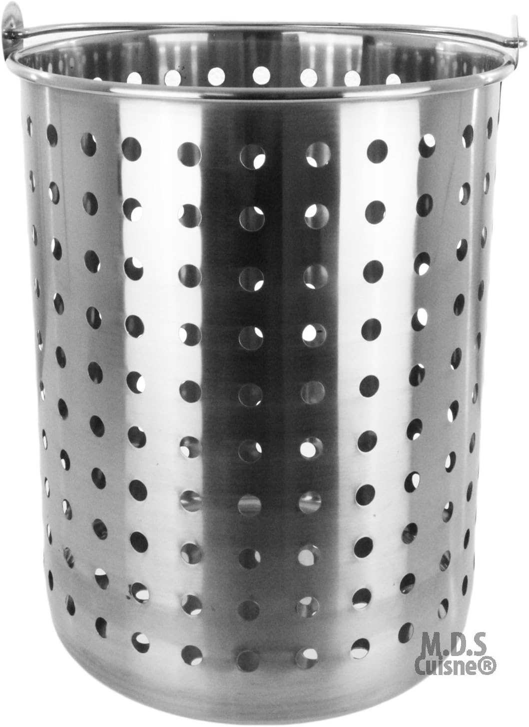 Pot Strainer Basket 36QT Heavy Commercial Stainless Steel Duty Outdoor Stockpot