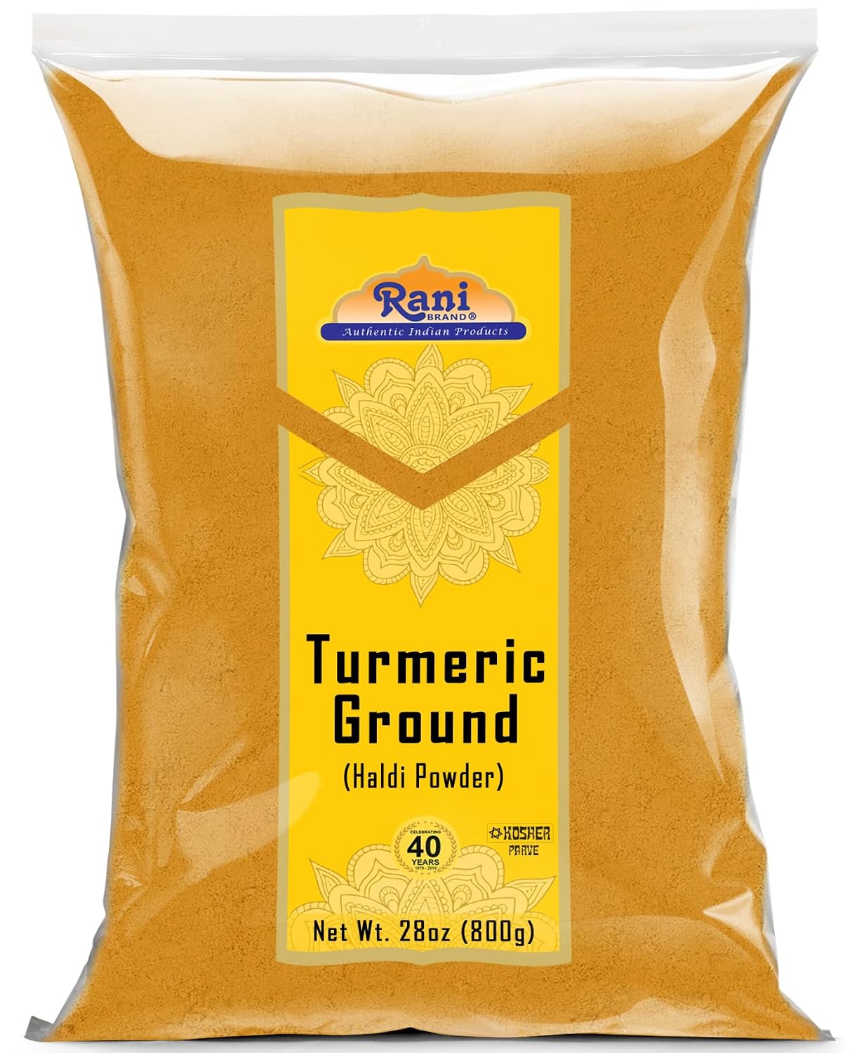 Rani Turmeric (Haldi) Root Whole Spice, Dried 7oz (200g) ~ All Natural | 100% Pure | Vegan | Gluten Friendly | NON-GMO | Kosher | Indian Origin