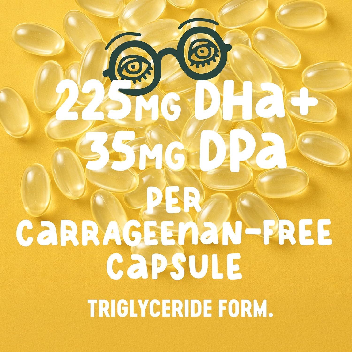 Freshfield Vegan Omega 3, Algae (Algal) Oil, Fish Oil Free Company, Third Party Tested, Carrageenan Free, DHA Supplement w/DPA, Plant Based Omega. Supports Heart, Brain, Joint Health. Lemon Scent