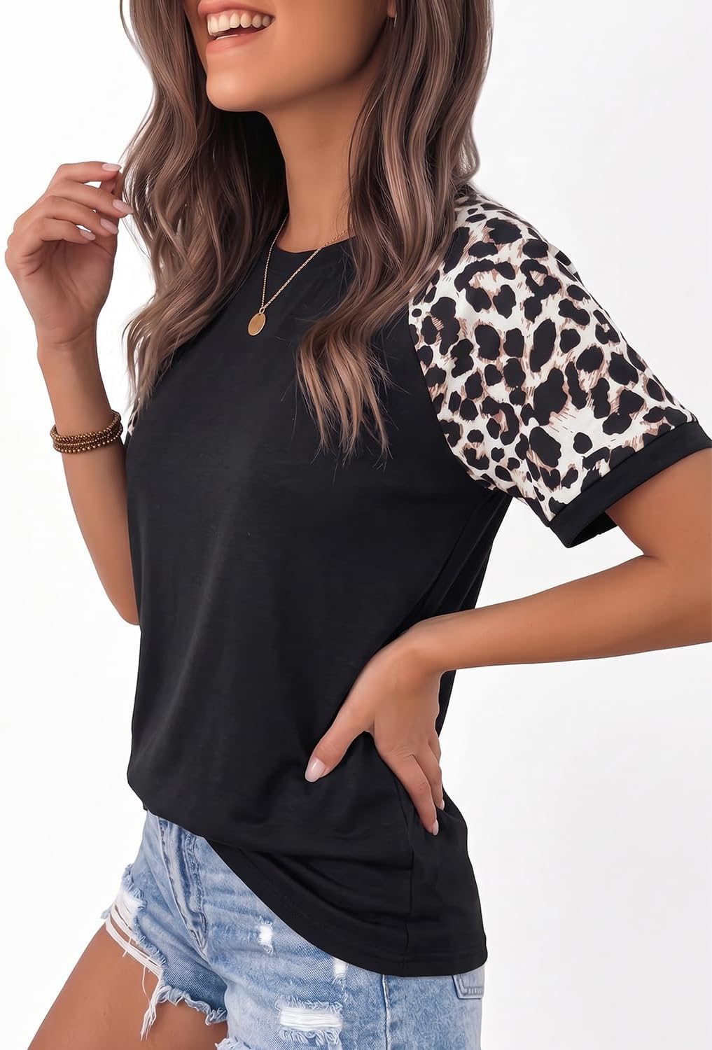 YEXIPO Graphic Tees for Women Short Sleeve Summer Tops Casual Cute T Shirts