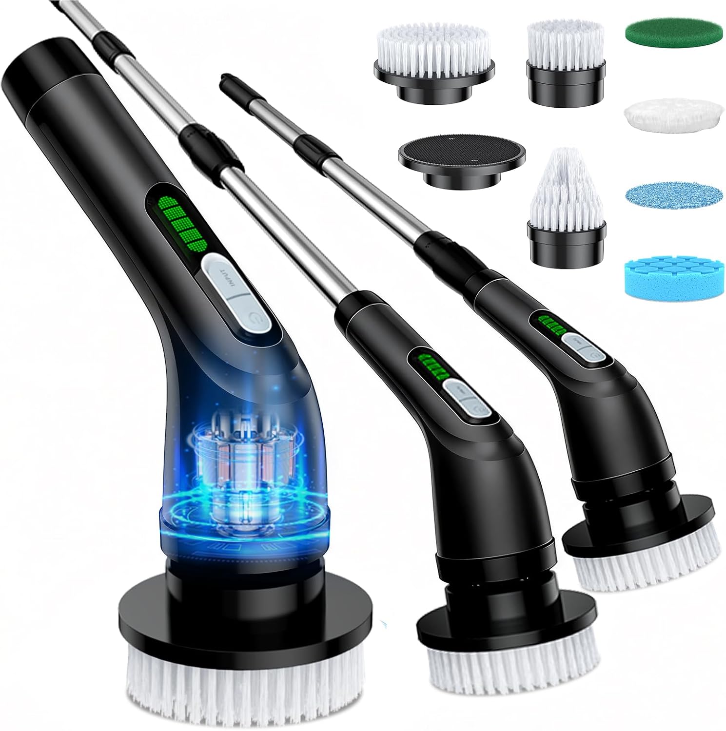 Electric Spin Scrubber, 2-Speed Cleaning Brush