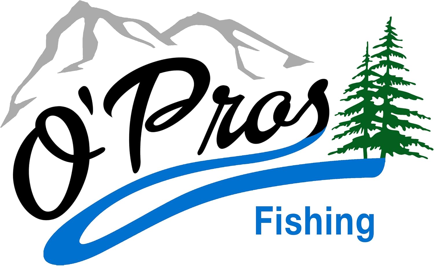 Outdoor Professionals (O’Pros) Belt Clip Rod Holder – Hands-Free - Slide Lock System with 360° Rotation for Fly Fishing and Spinning Rods