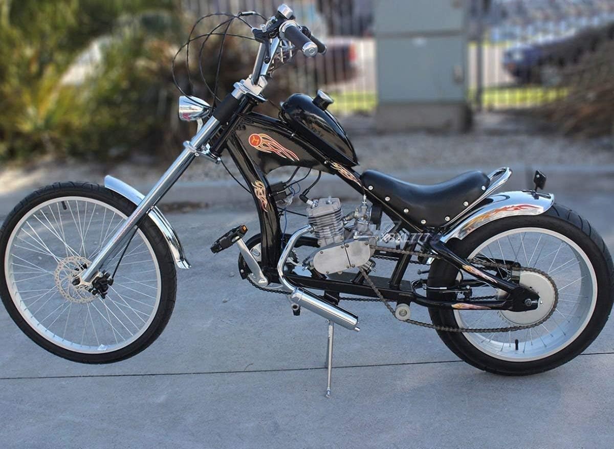 Upgraded Complete 2-Stroke 80cc Motorized Bike Bicycle Cycle Petrol Gas Motor Engine Kit