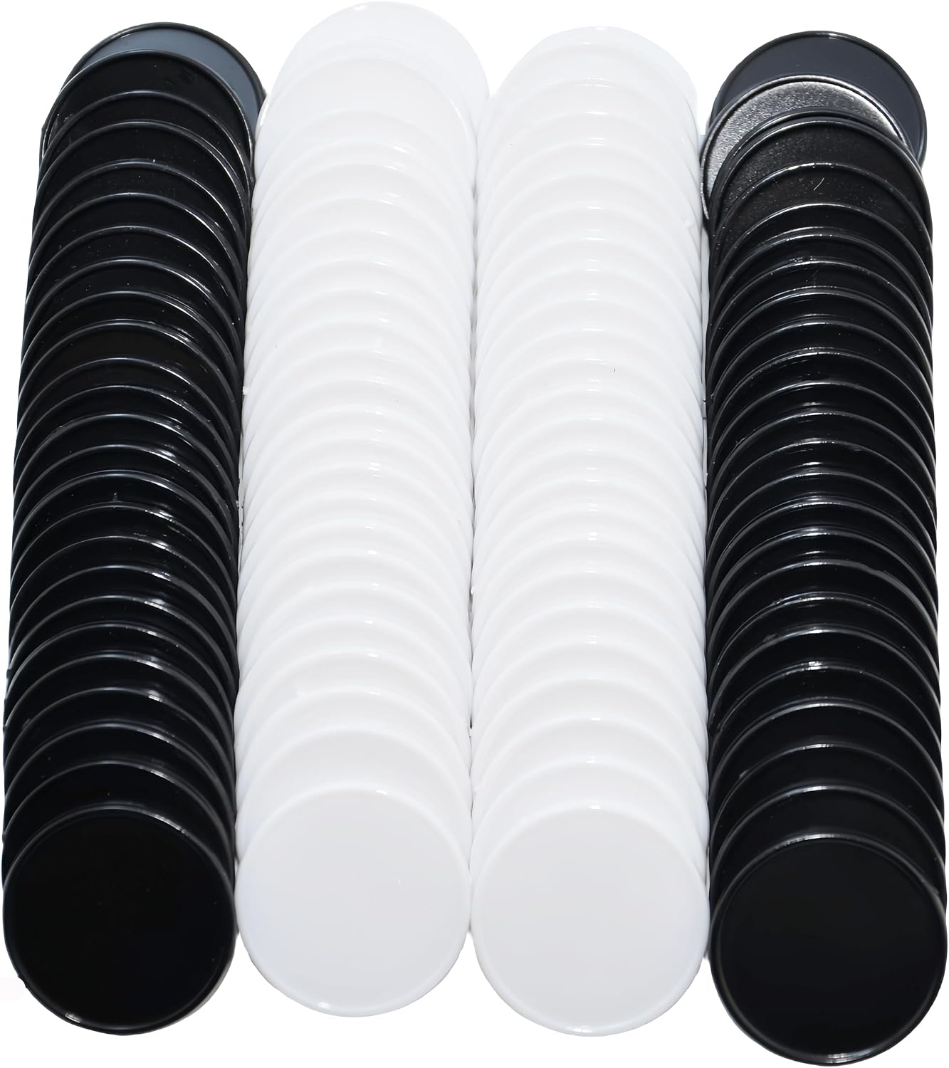 Smartdealspro Set of 100 25MM/1 Inch Opaque Plastic Learning Counting Counters Poker Chips (Red)