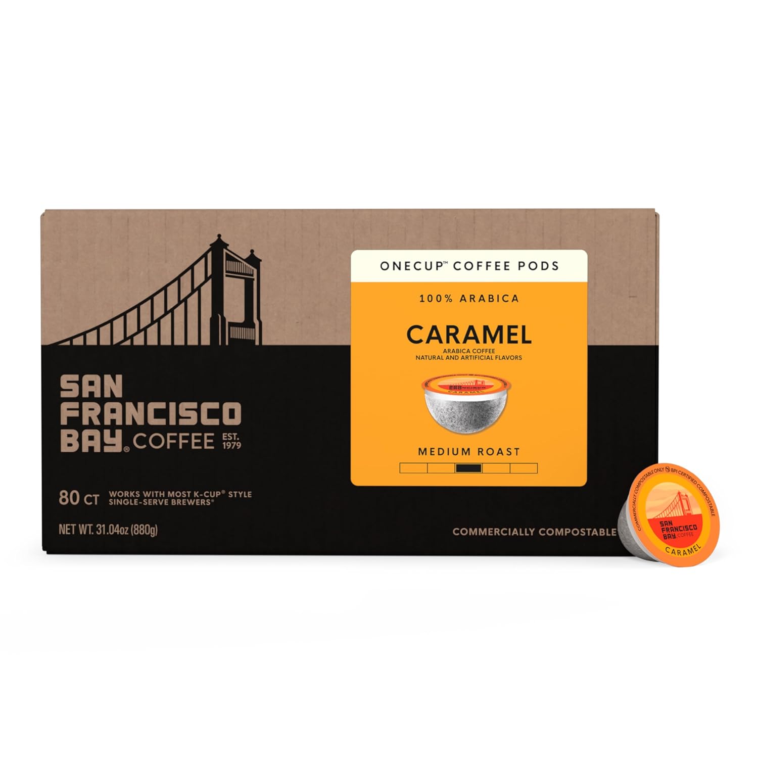 San Francisco Bay French Roast K-Cup Compatible Coffee Pods, 36 ct