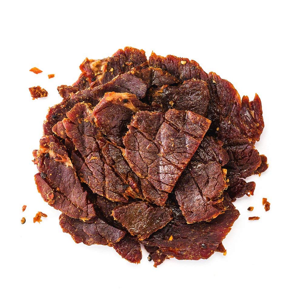 Perky Jerky Original Turkey Jerky, 14oz - Low Sodium - 10g Protein per Serving - Low Fat - 100% U.S. Sourced - Handcrafted, Tender Texture and Bold Flavor