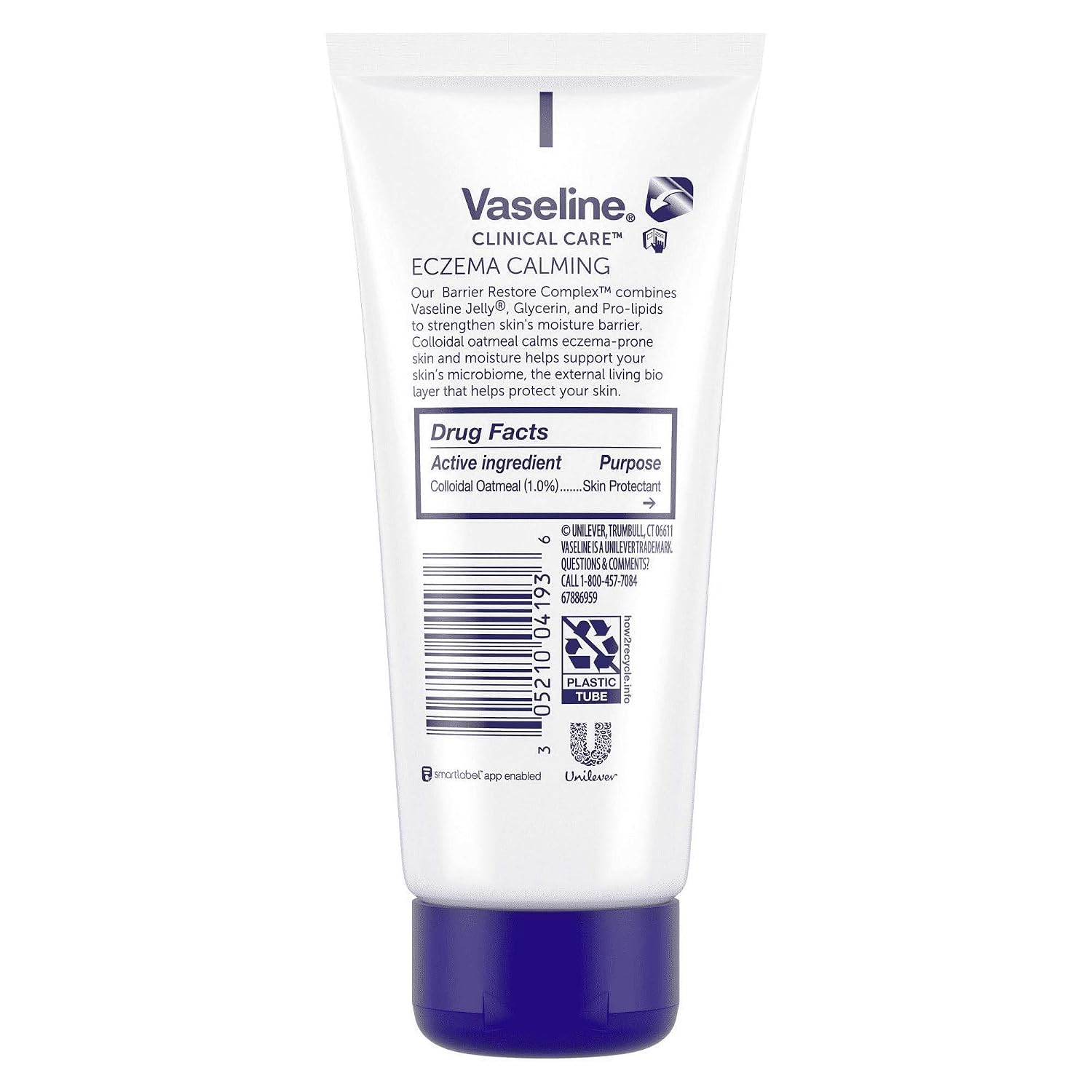 Clinical Care Eczema Calming Therapy Cream, 3.4 fl oz (100ml) Moisturizing Hydrating Body Lotion