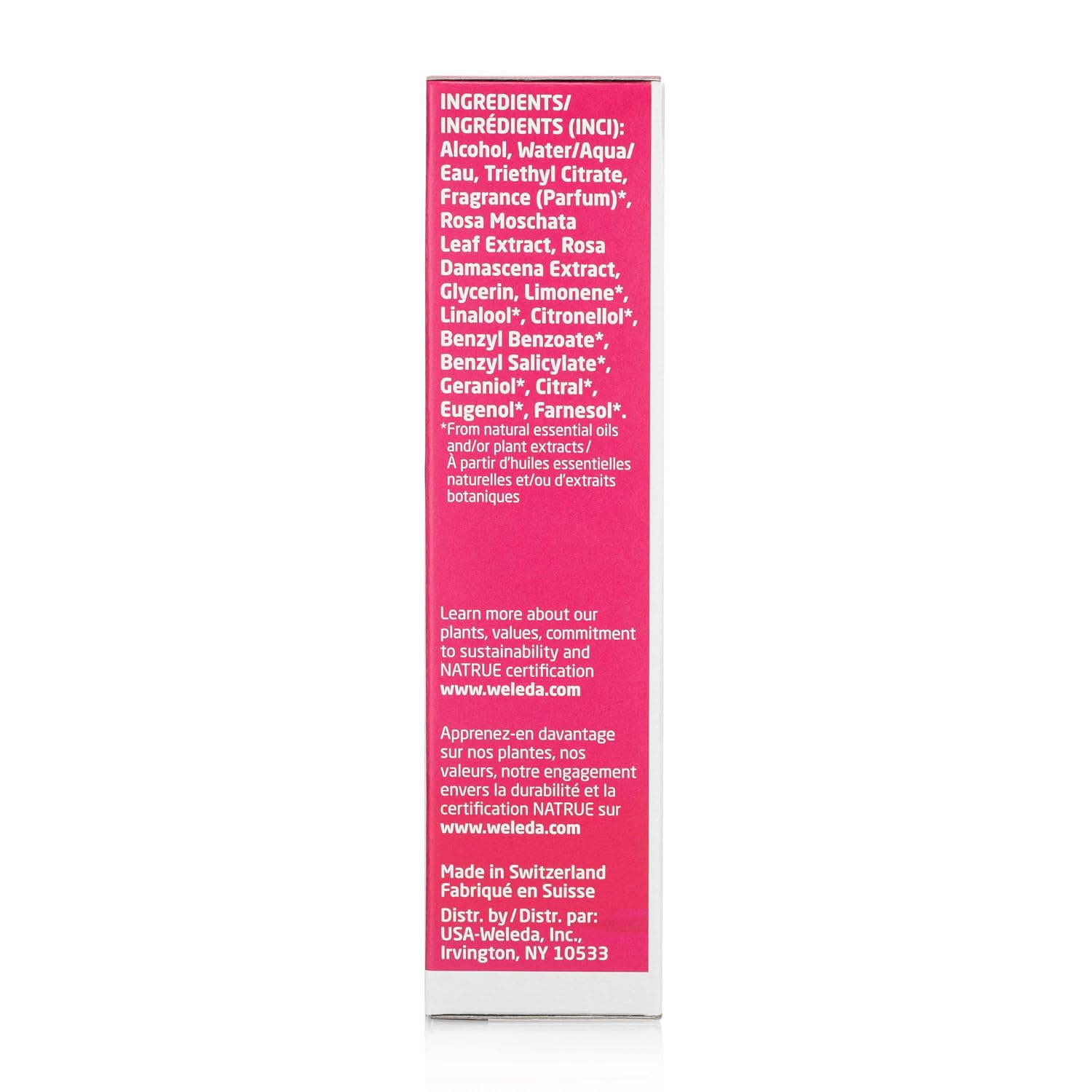 Weleda Wild Rose 24h Deodorant Spray, 3.4 Ounce