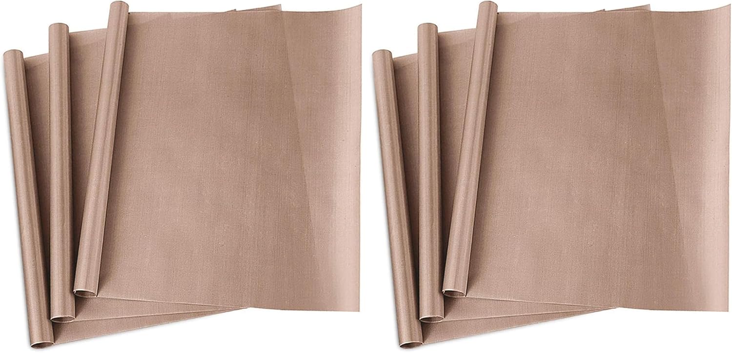 3 Pack PTFE Teflon Sheet for Heat Press Transfer Sheet Non Stick 16 x 20" Heat Transfer Paper Reusable Heat Resistant Craft Mat