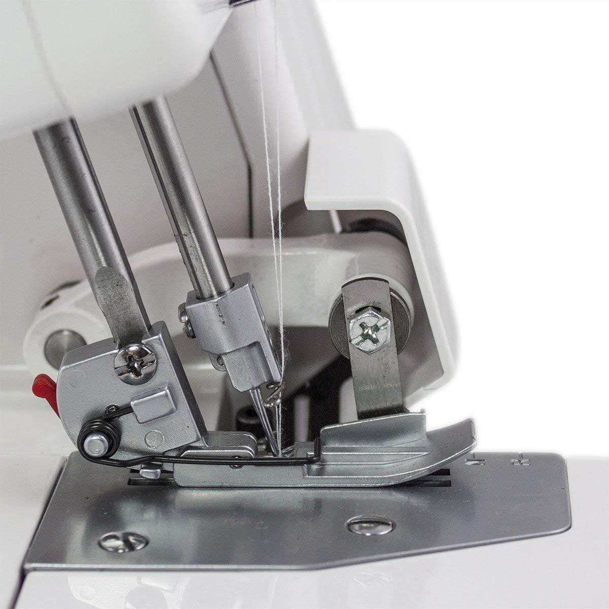 Juki, MO-50E, 3 or 4 Thread Serger, Lay In Tensions, Adjustable Differential Feed, Built In Rolled Hem, Automatic Lower Looper Threader