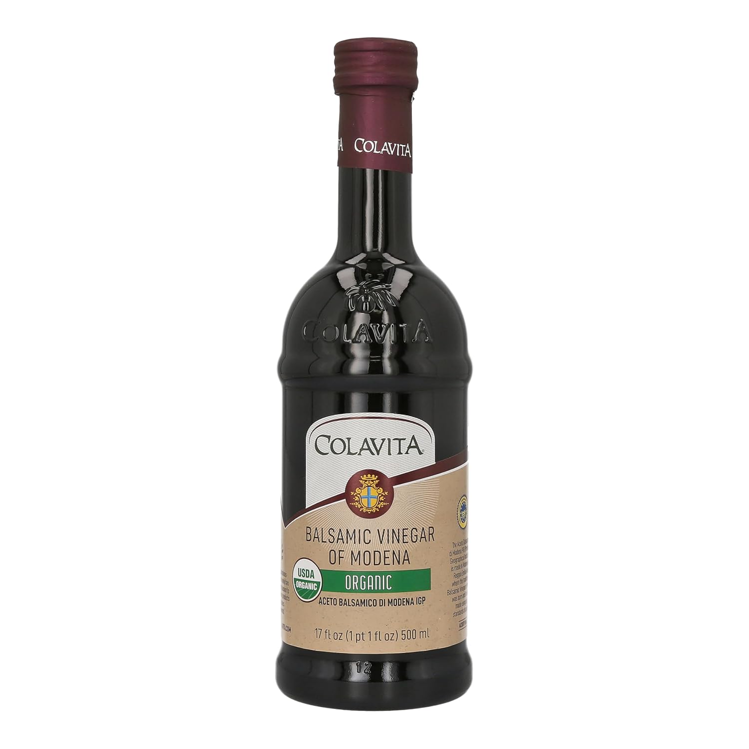 Colavita White Balsamic Vinegar, 17 Fl Oz (Pack of 6)