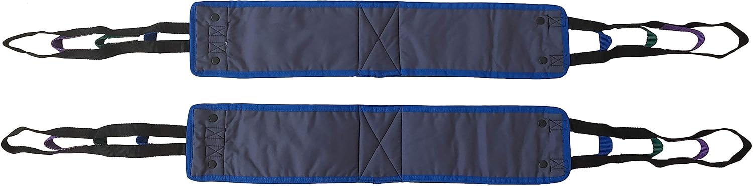 Hip Lift Sling (X-Large) Solid Fabric, Non-Slip Polyester Sling, Inner Thigh Cuff Compatible with Hoyer, Invacare, McKesson, Drive, Lumex, Medline