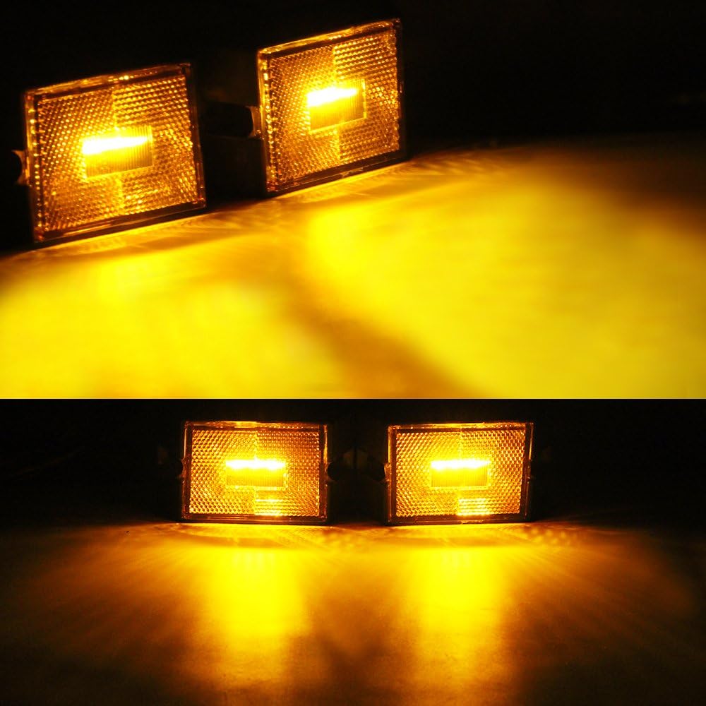 Submersible LED Trailer Light Kit, Super Bright Brake Stop Turn Tail License Lights for Camper Truck RV Boat Snowmobile Under 80" Inch