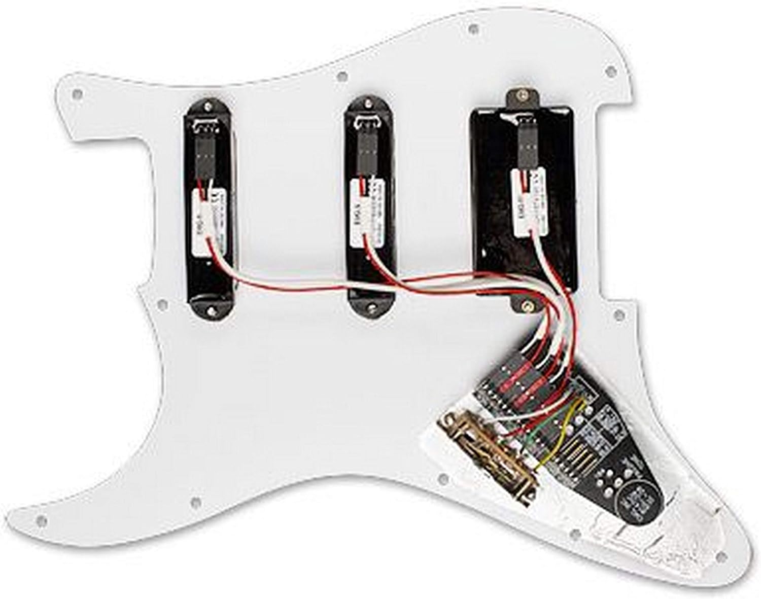 EMG SL20 Steve Lukather Prewired Guitar Pickguard Set, Black