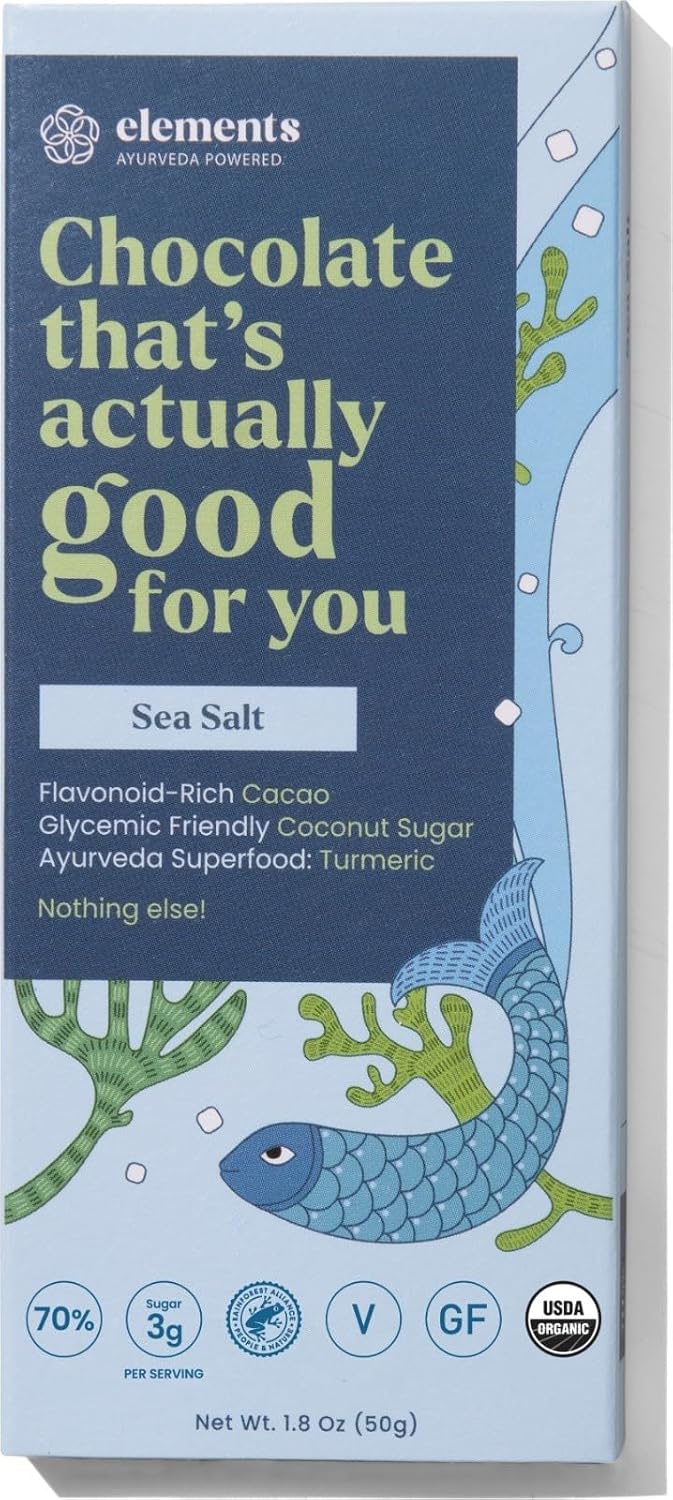 Elements Truffles Dark Chocolate Bar Combo Pack of 9 | Ayurvedic