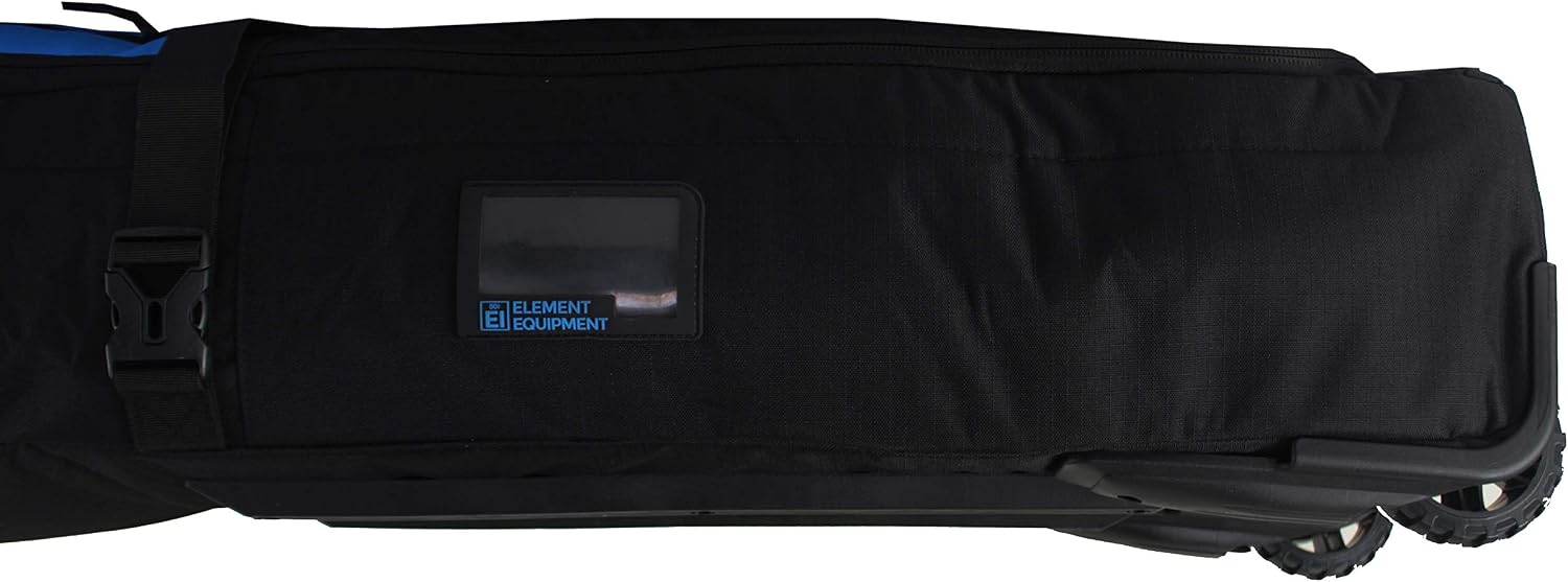 Element Equipment Wheeled Padded Ski Bag Ultimate Double - Premium High End Double Roller Travel Bag