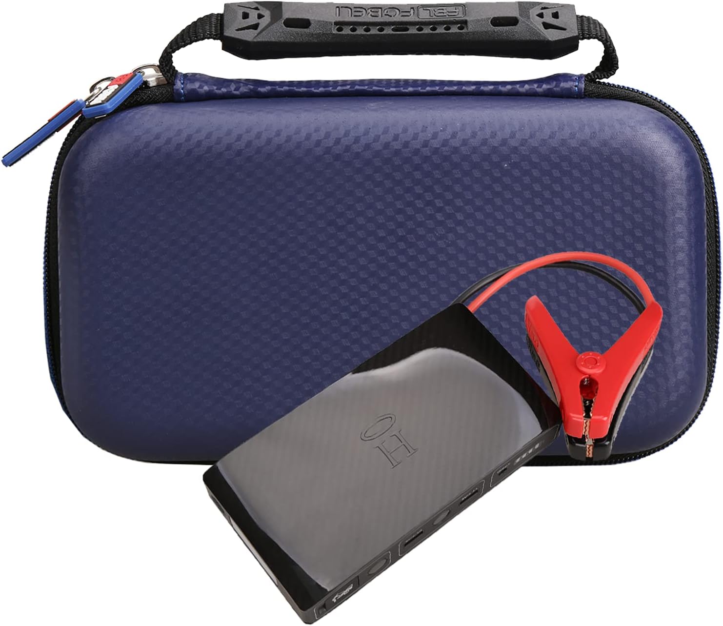 FBLFOBELI Hard Travel Carrying Case Compatible with Halo Bolt 58830/57720 mWh Portable Phone Laptop Charger Car Jump Starter (Not fit Halo Bolt Air