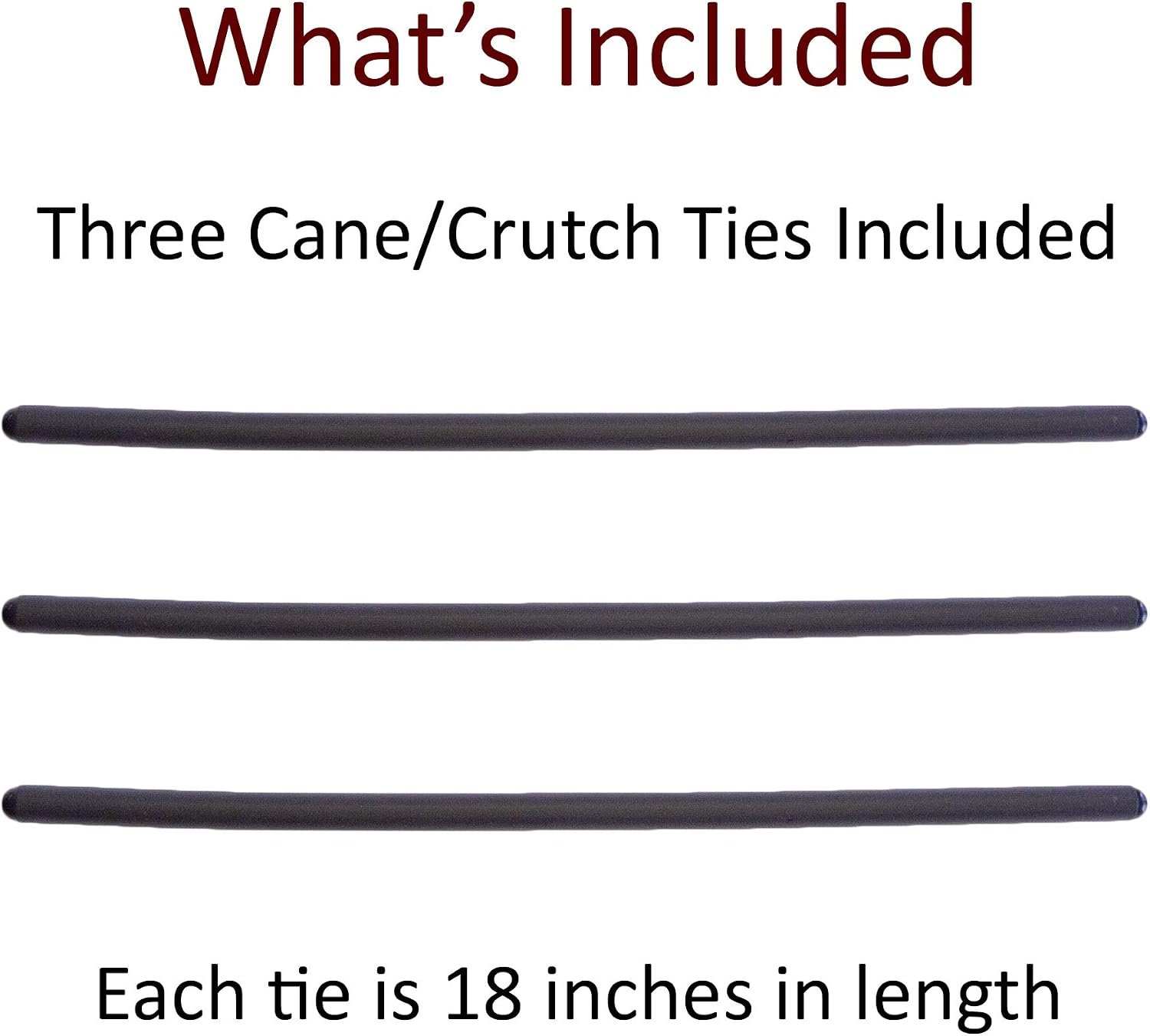 Crutcheze Cane Holder Clip for Walkers, Rollators & Wheelchairs, 3-Pack