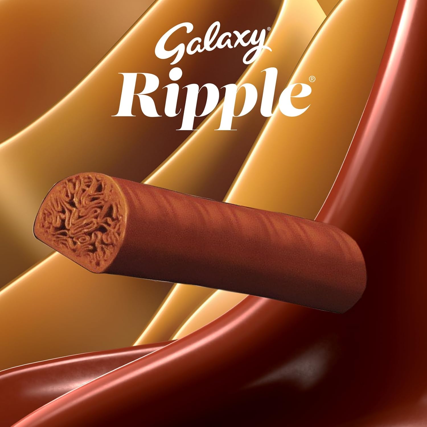 Galaxy Ripple Milk Chocolate Bars, 4 x 30g